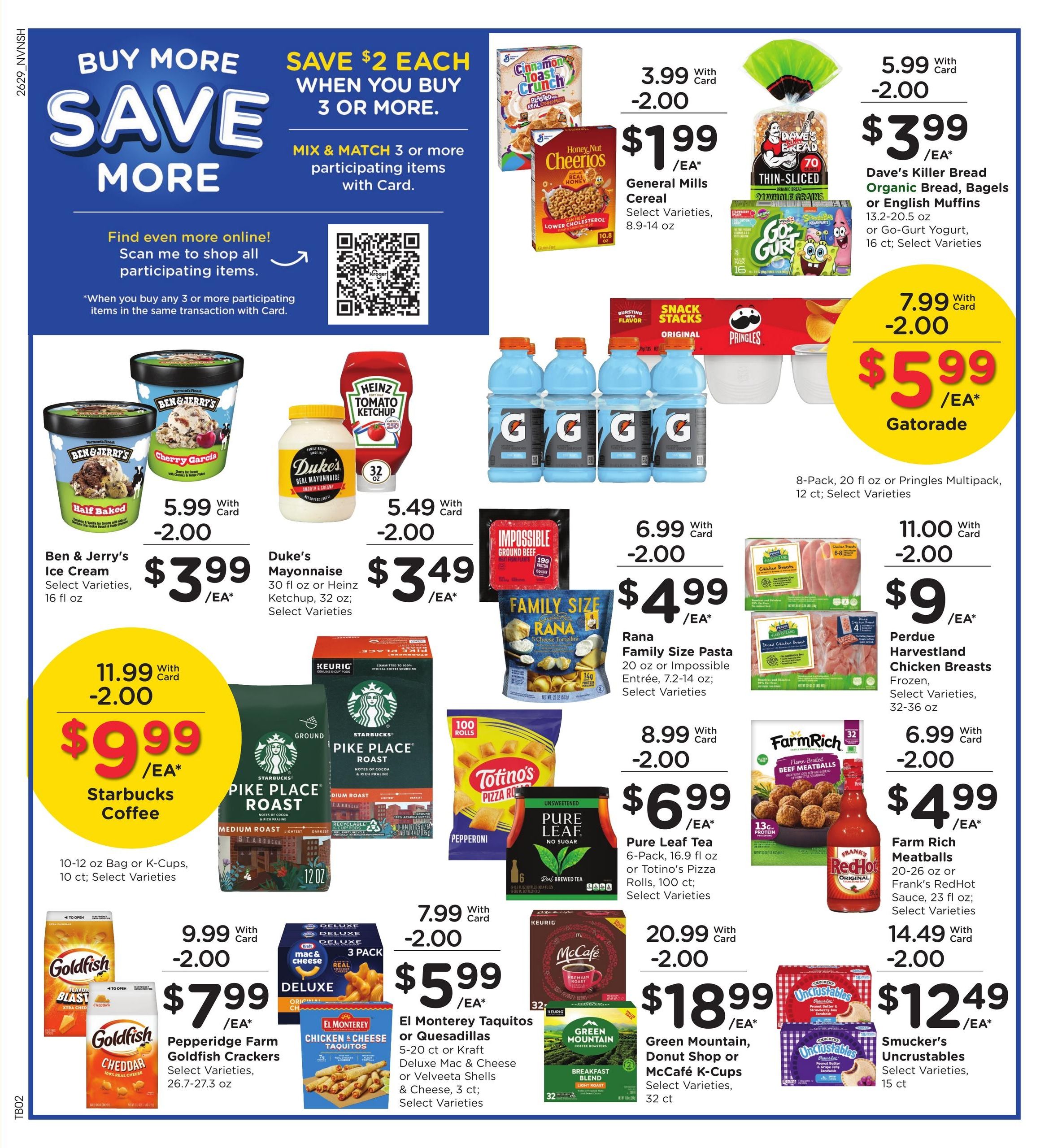 Kroger (Seymour–Bryson City Area, NC–TN) Weekly Ad August 19 - 25, 2026