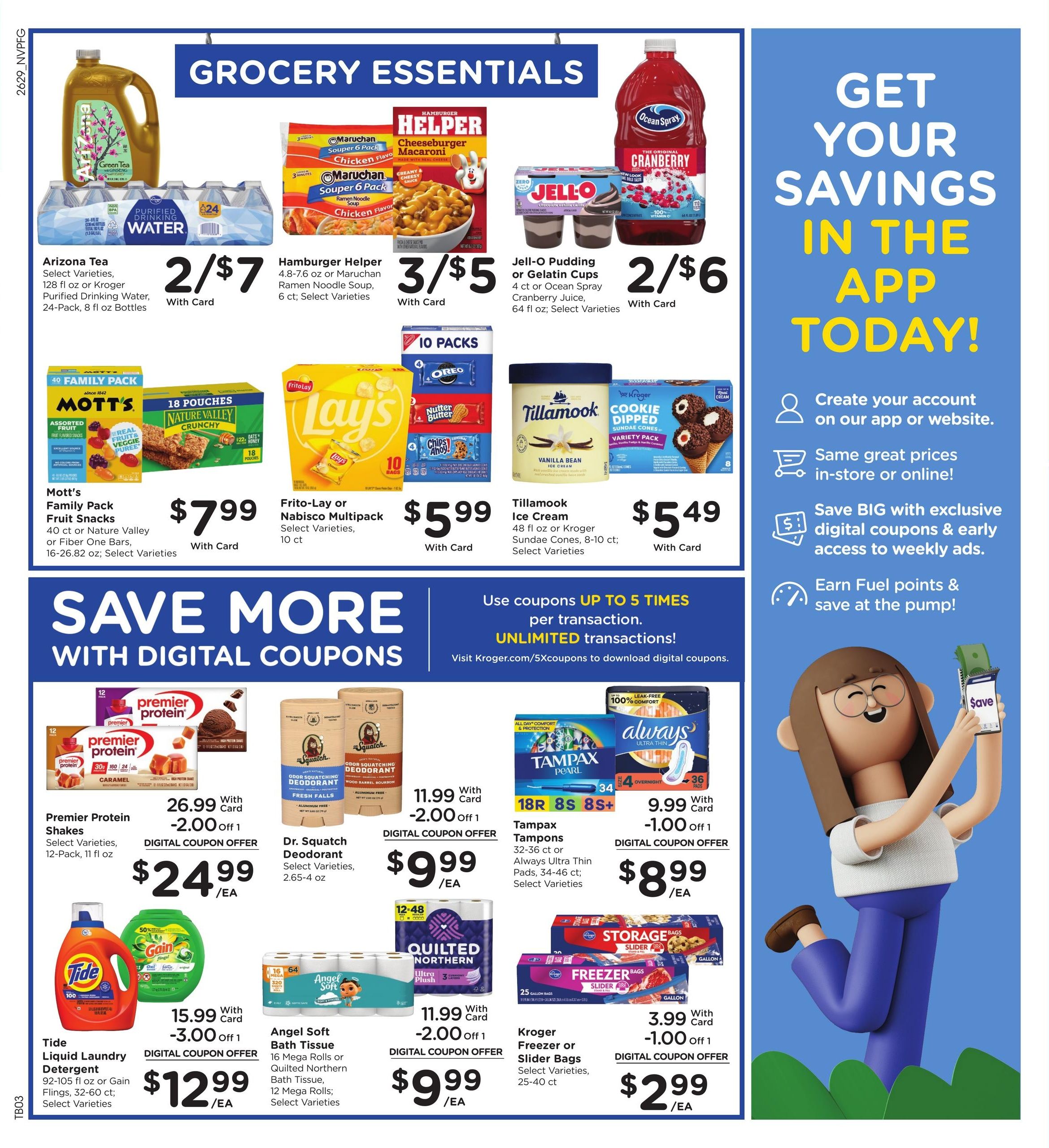 Kroger (Seymour–Bryson City Area, NC–TN) Weekly Ad August 19 - 25, 2026