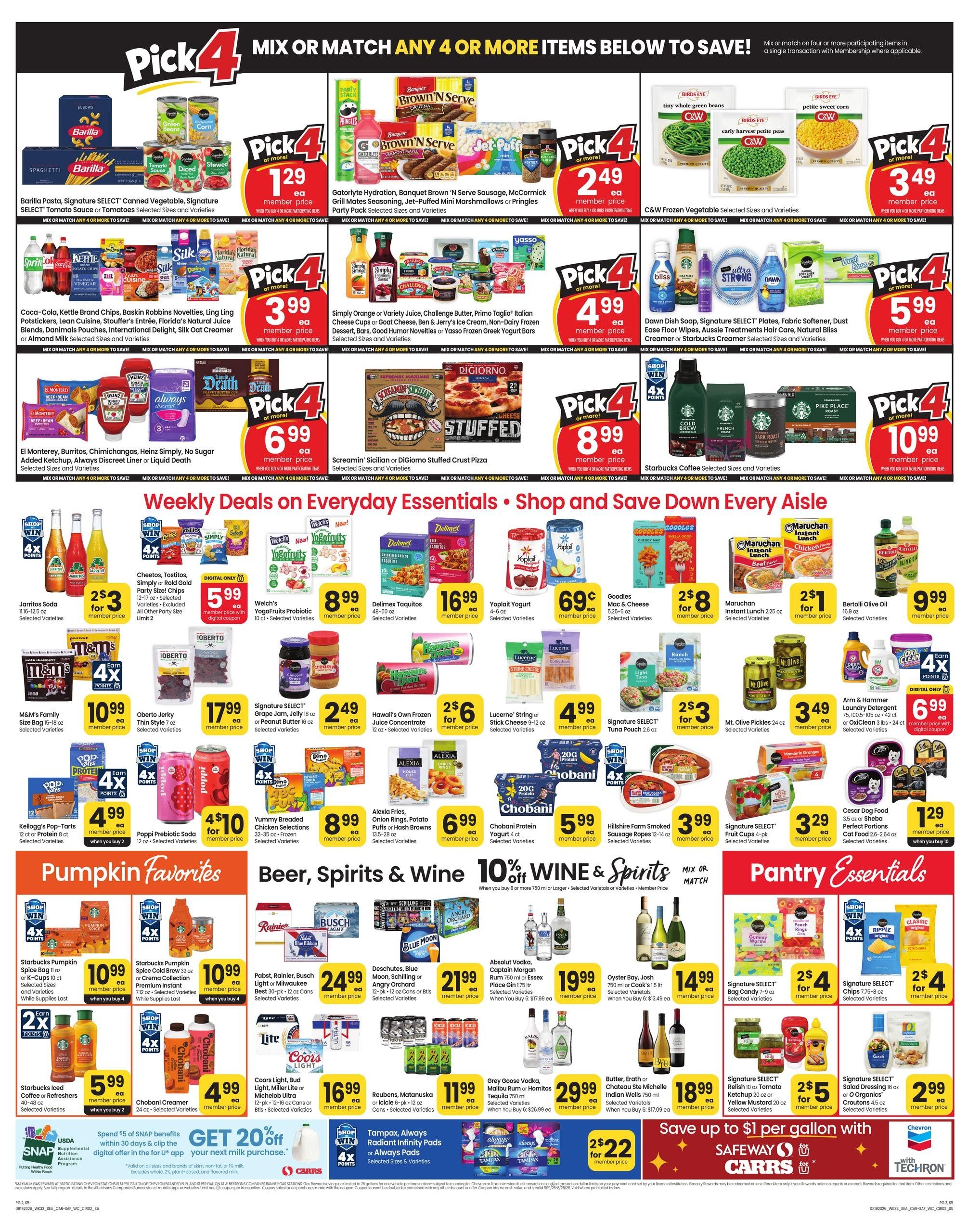 Safeway (Fairbanks Area, AK) Weekly Ad August 19 - 25, 2026