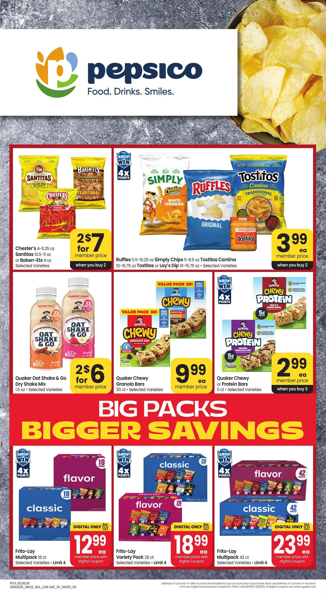 Safeway (Fairbanks Area, AK) Weekly Ad August 19 - 25, 2026