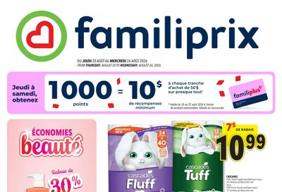 Familiprix Flyer August 20 to 26
