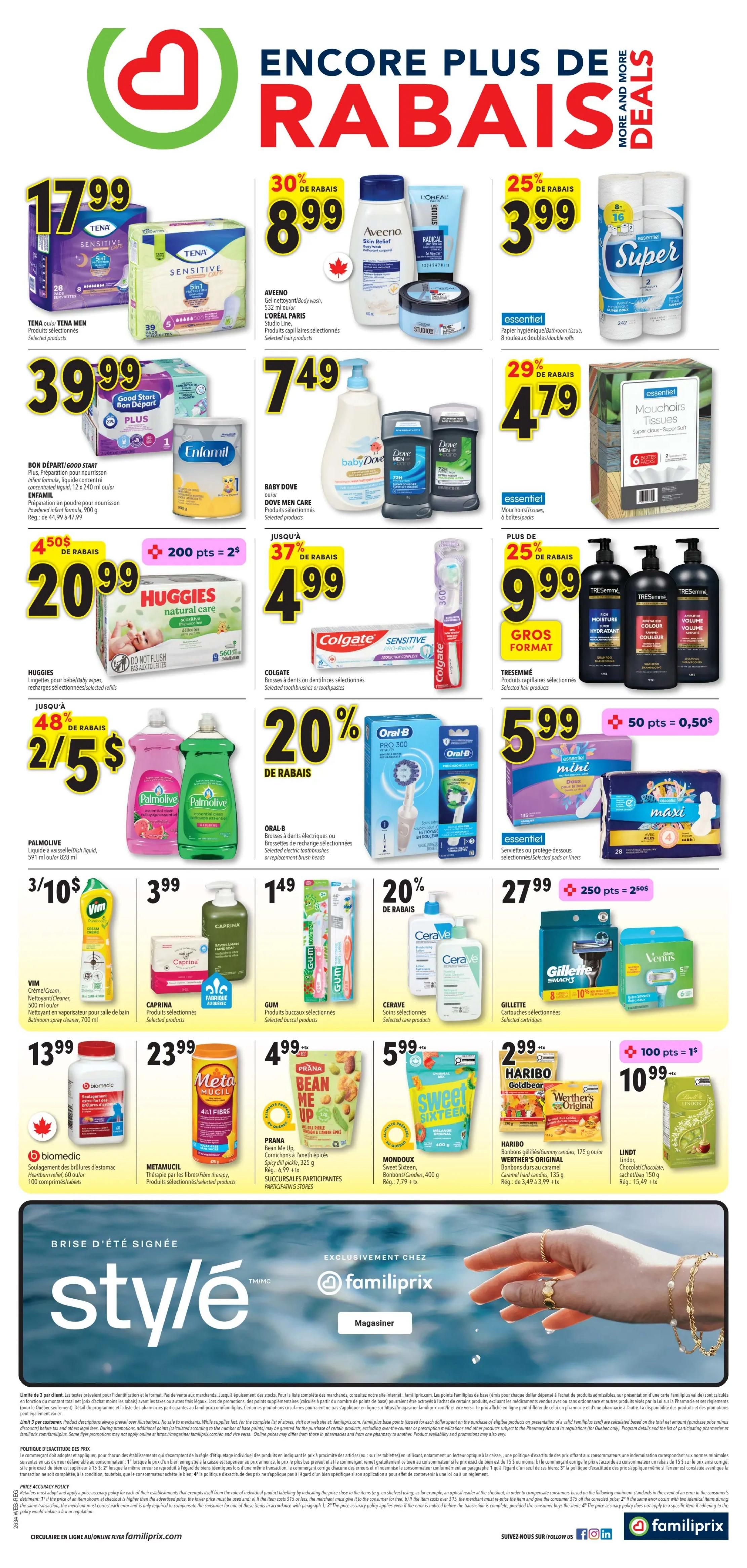 Familiprix Flyer August 20 to 26