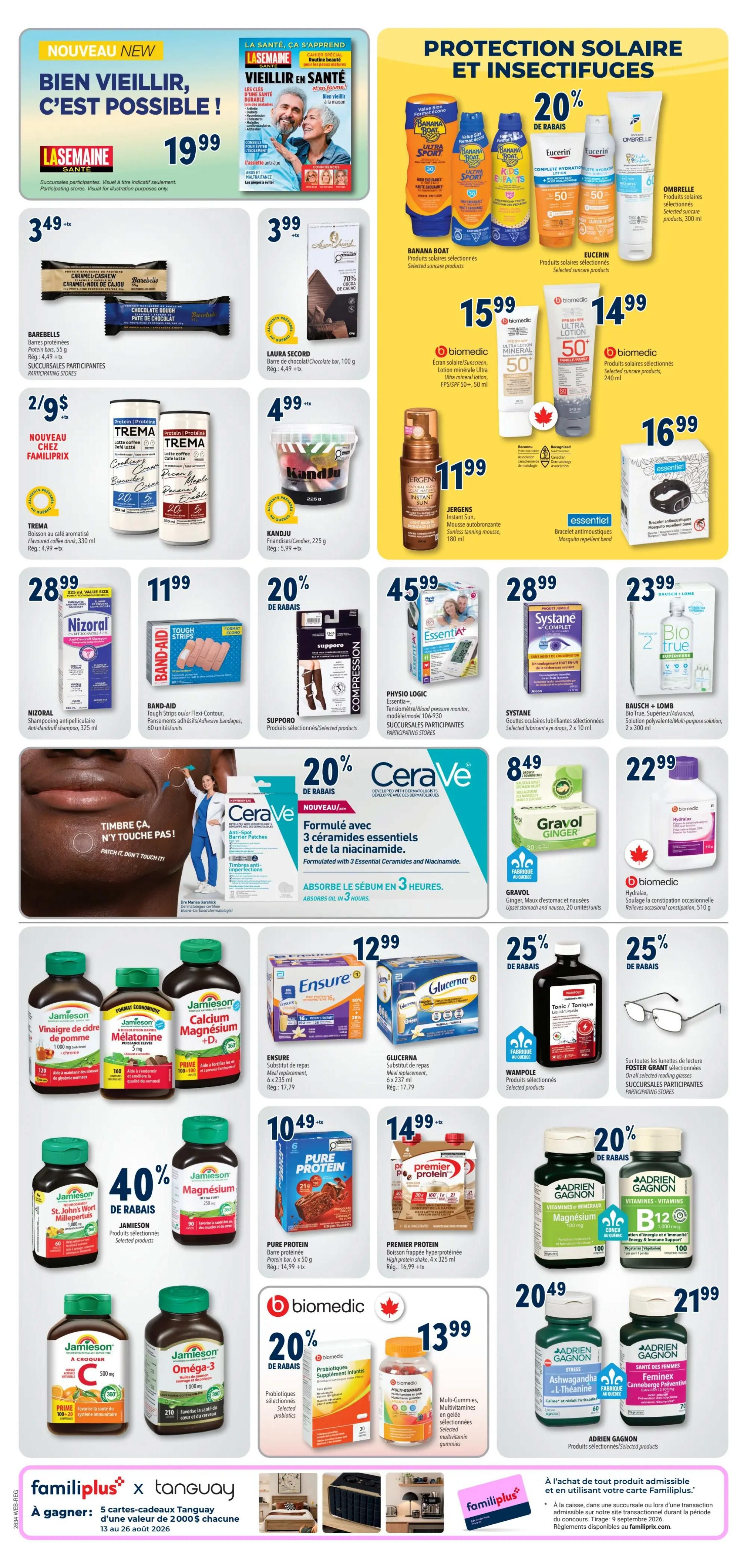 Familiprix Flyer August 20 to 26