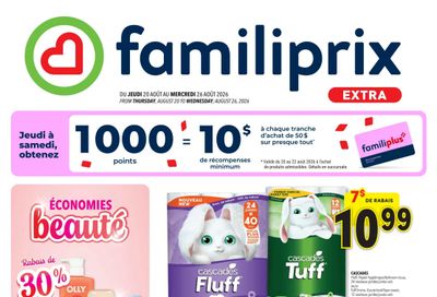 Familiprix Extra Flyer August 20 to 26