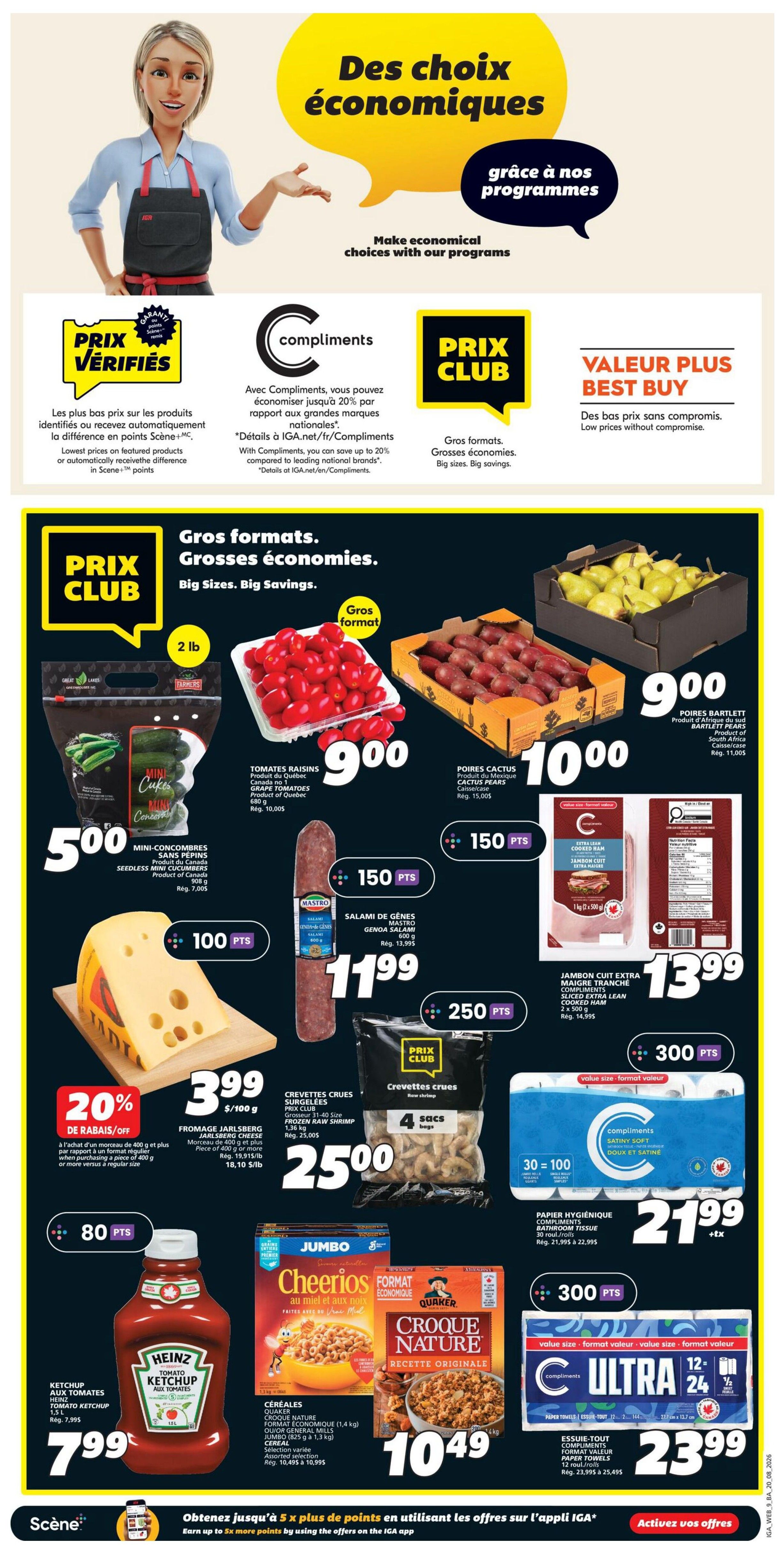 IGA (NB) Flyer August 20 to 26