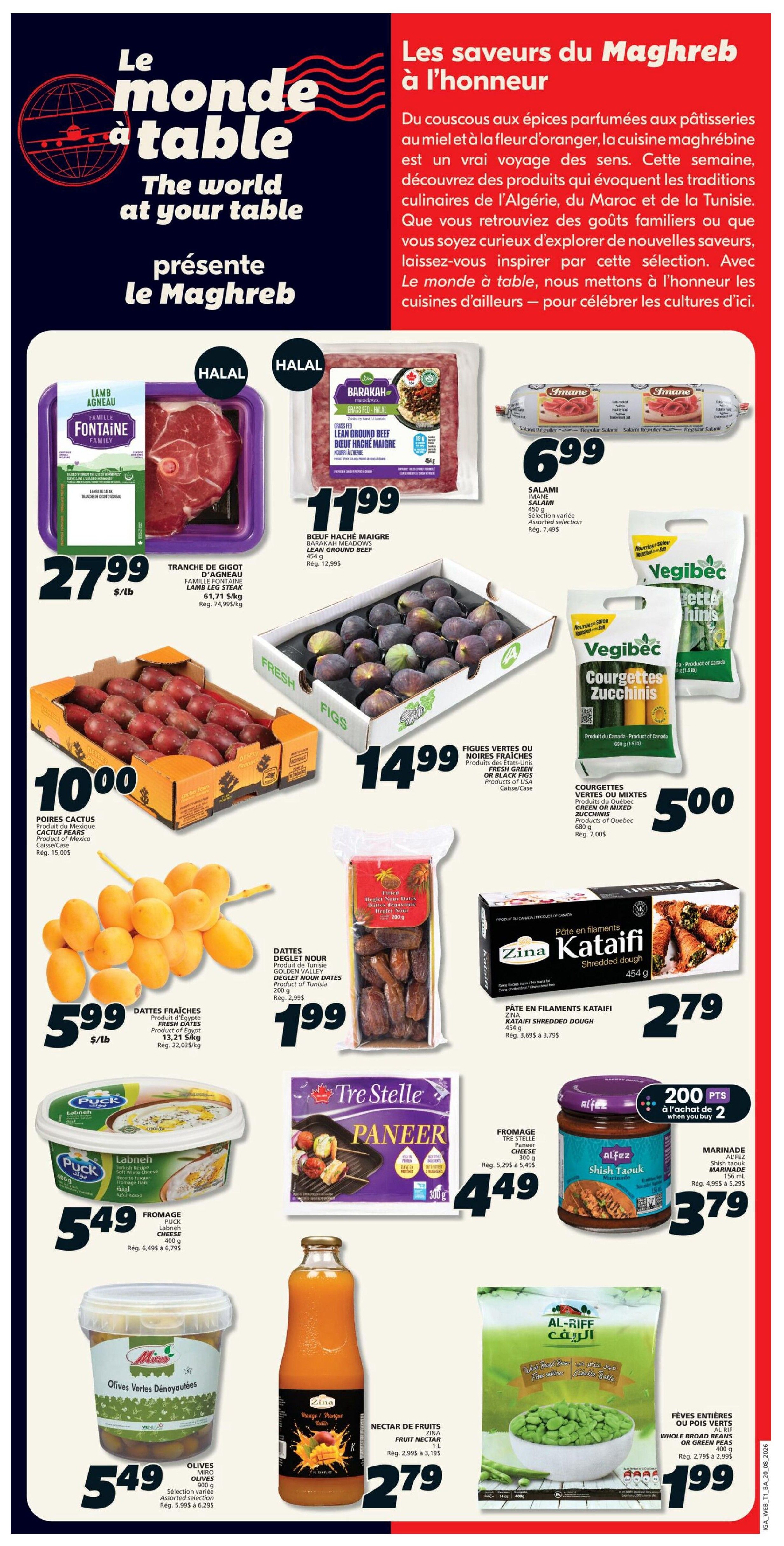 IGA (NB) Flyer August 20 to 26
