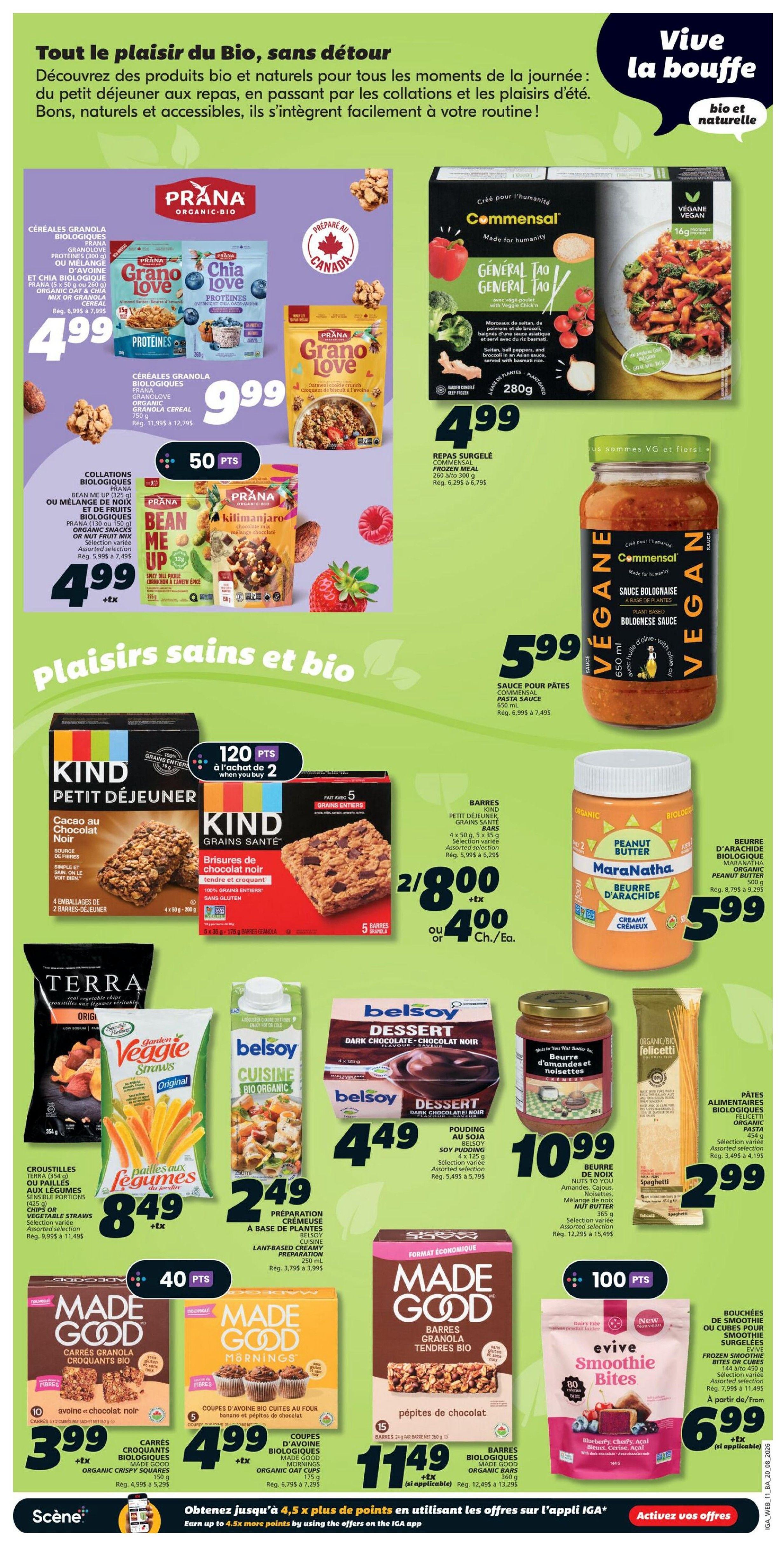 IGA (NB) Flyer August 20 to 26