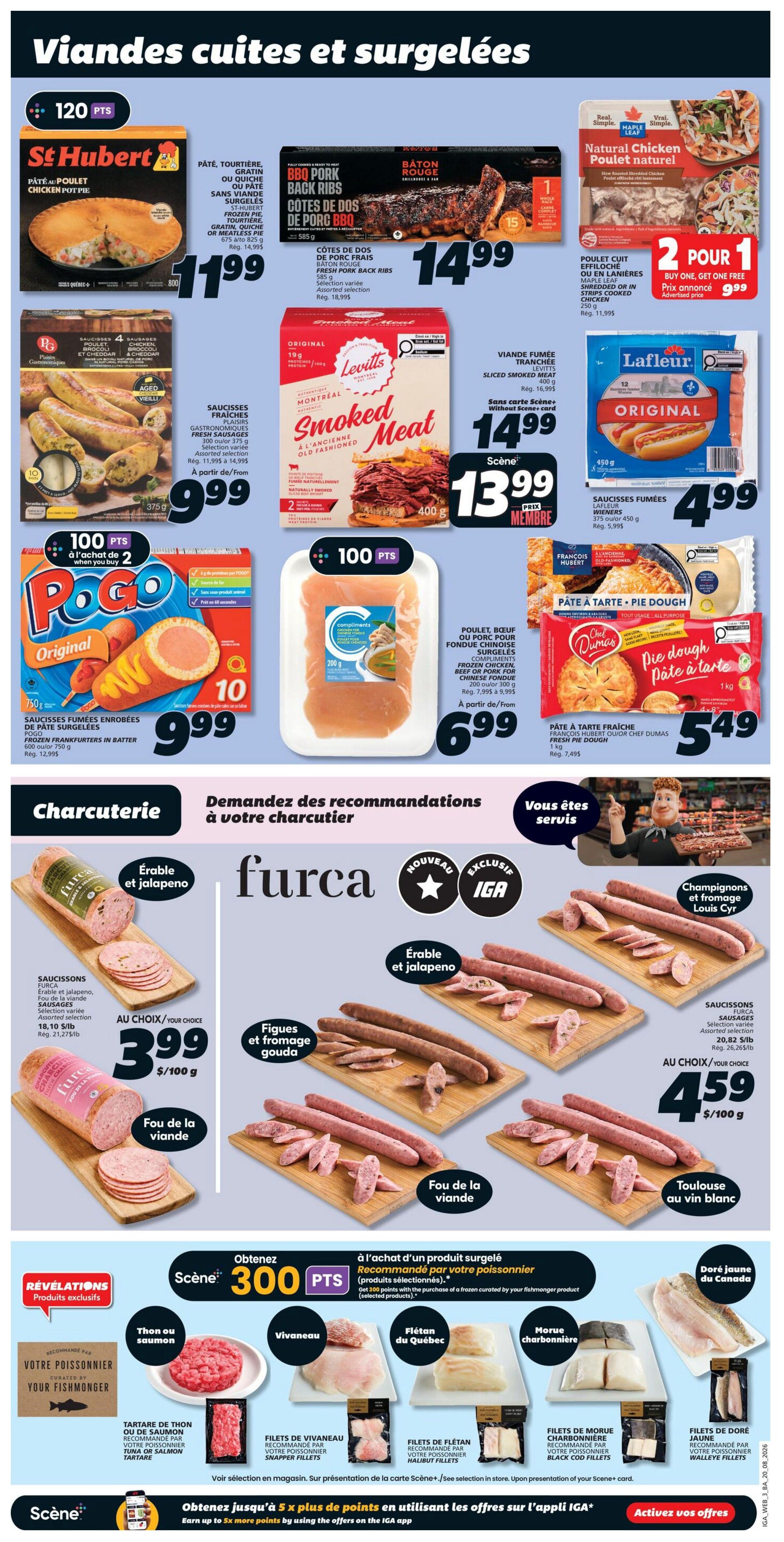 IGA (NB) Flyer August 20 to 26