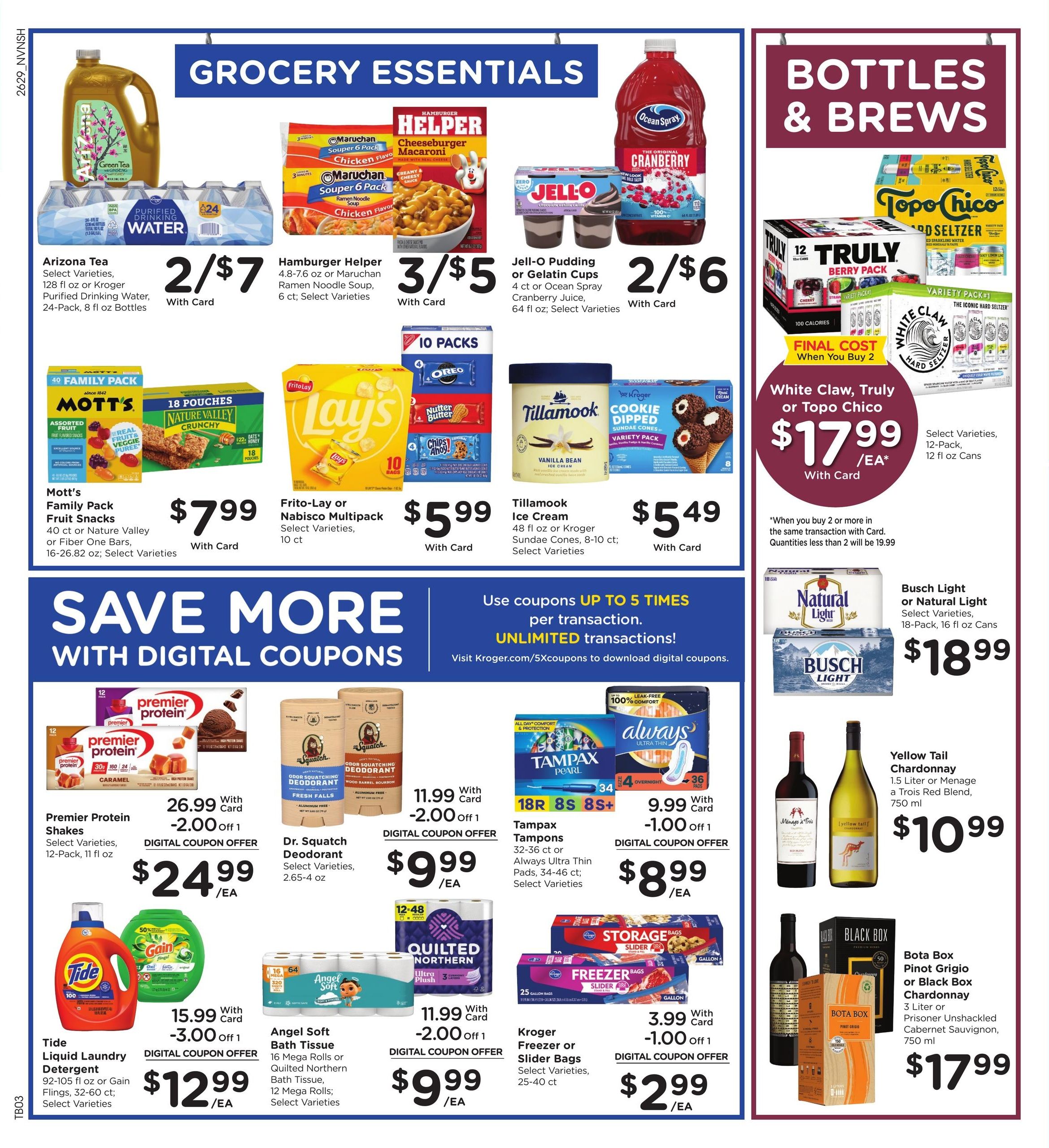 Kroger (Clarksville–Guthrie Area, KY–TN) Weekly Ad August 19 - 25, 2026