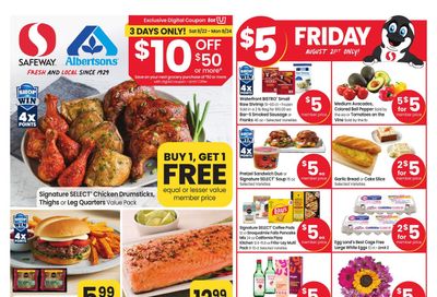 Safeway (Kellogg–Moscow Area, ID) Weekly Ad August 19 - 25, 2026