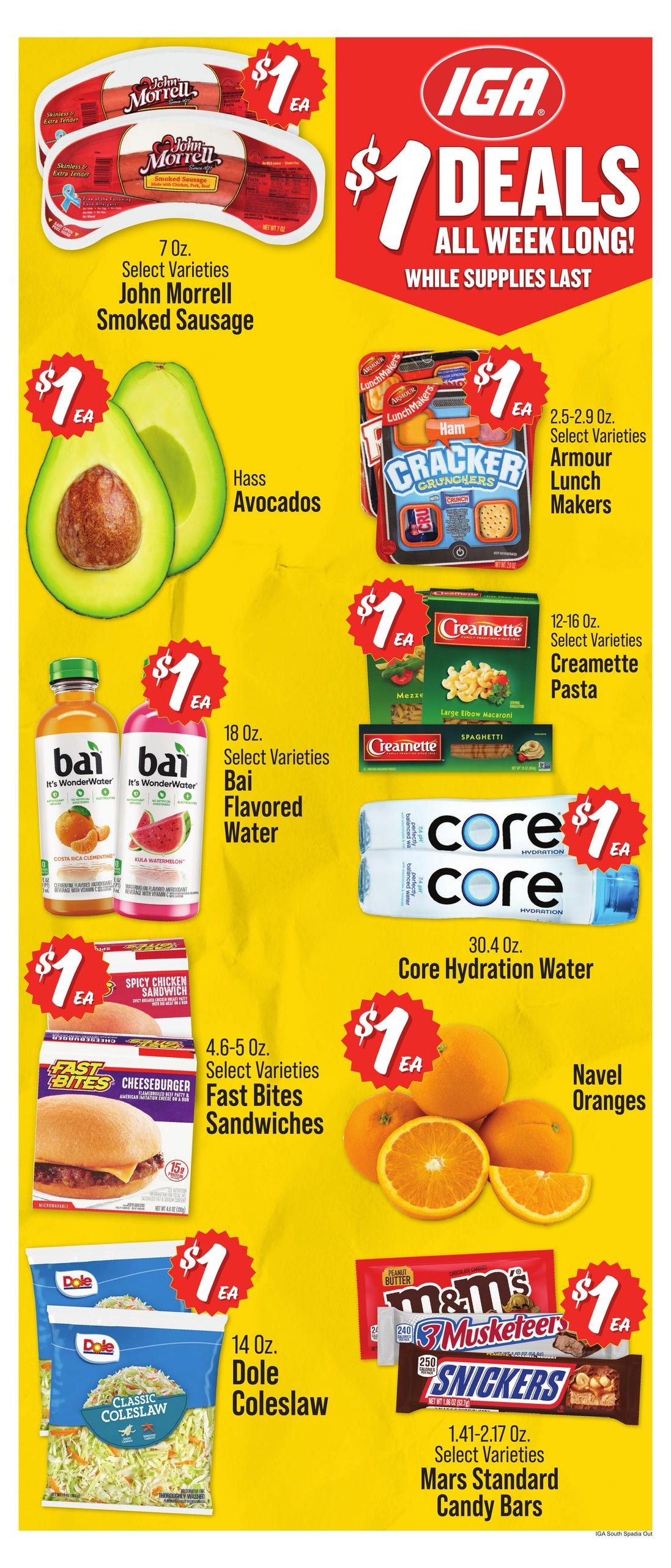 IGA (Huntsville Area, AL) Weekly Ad August 19 - 25, 2026