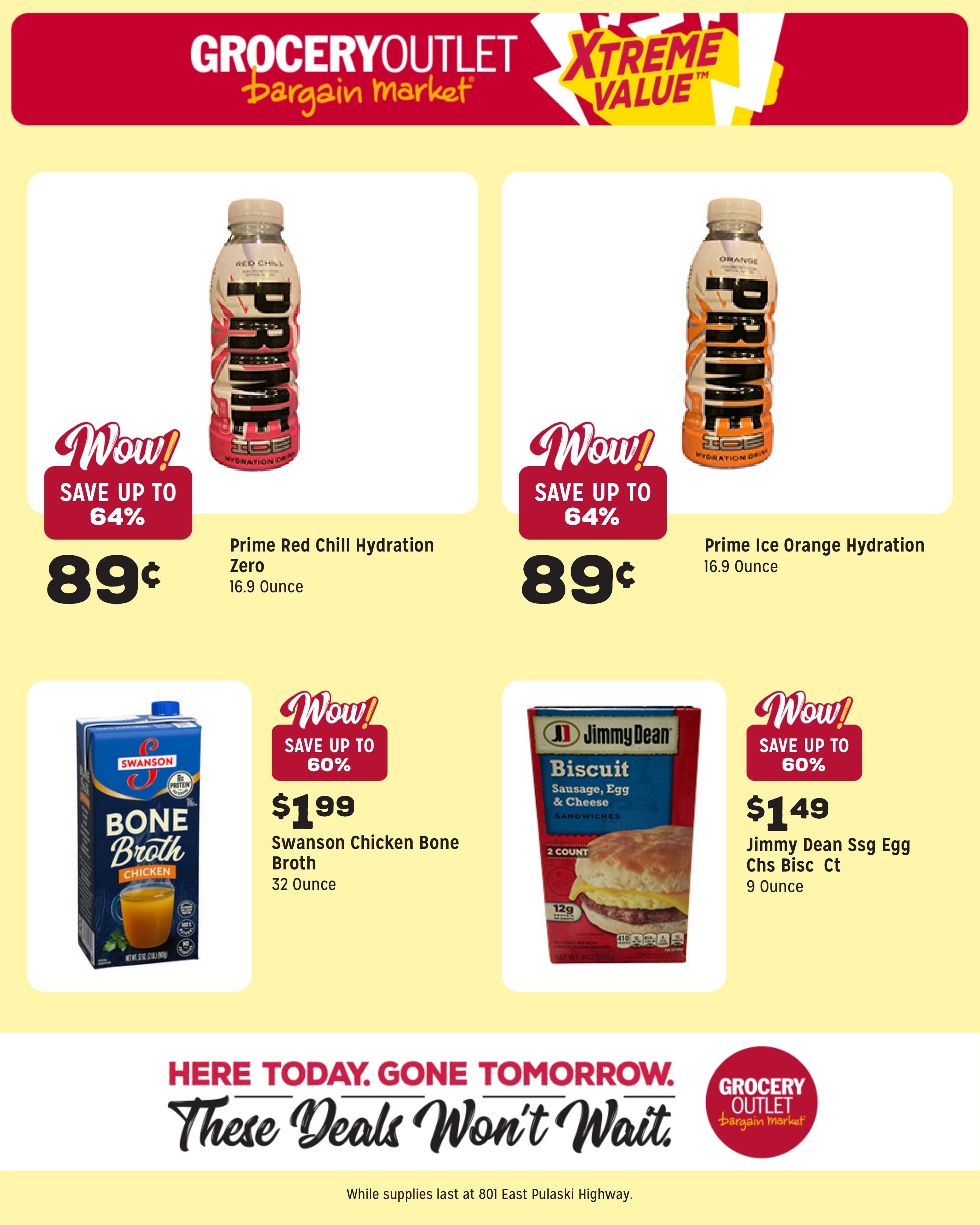 Grocery Outlet (Smyrna–Kenton Area, DE) Weekly Ad August 12 - 18, 2026