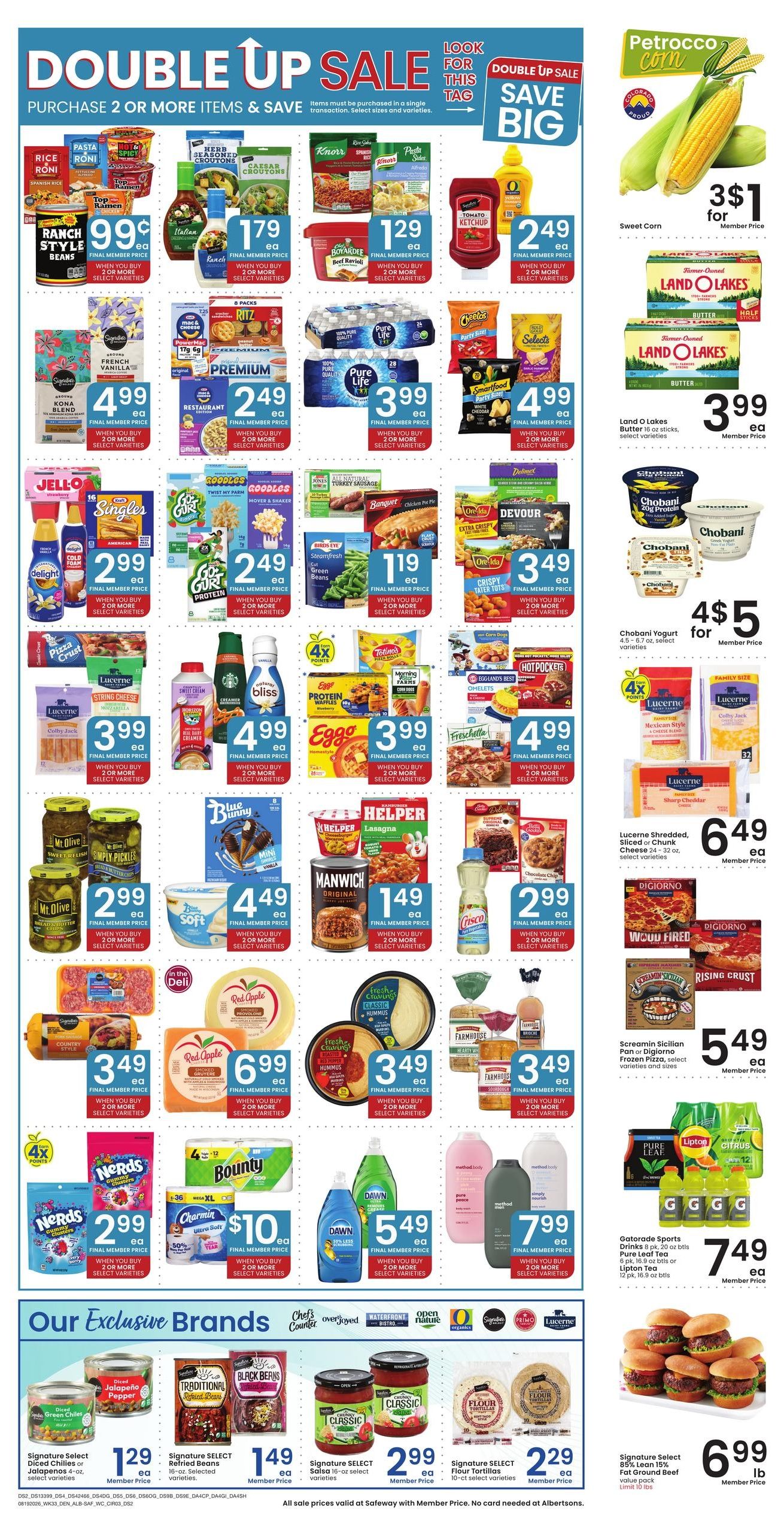 Safeway (Frisco Area, CO) Weekly Ad August 19 - 25, 2026