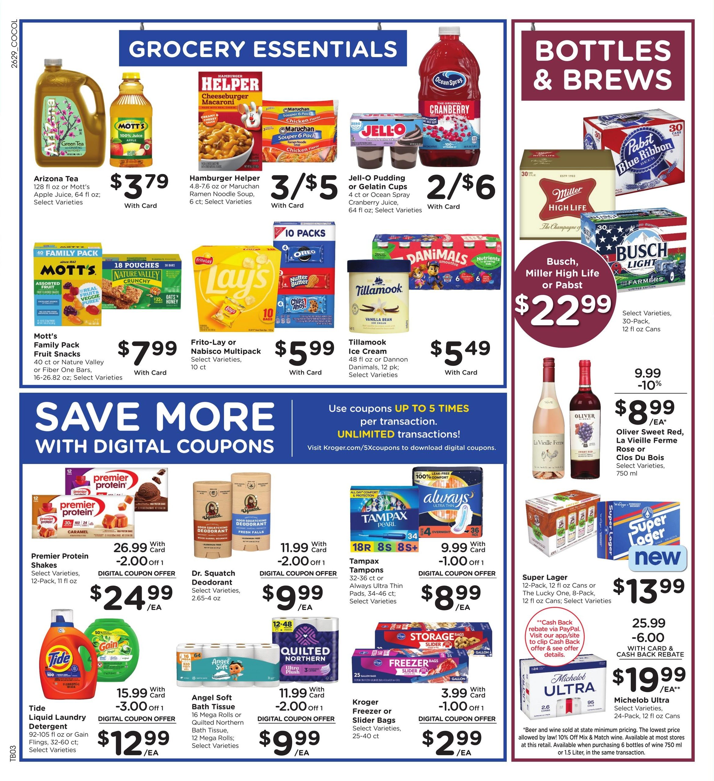 Kroger (Toledo Area, OH) Weekly Ad August 19 - 25, 2026