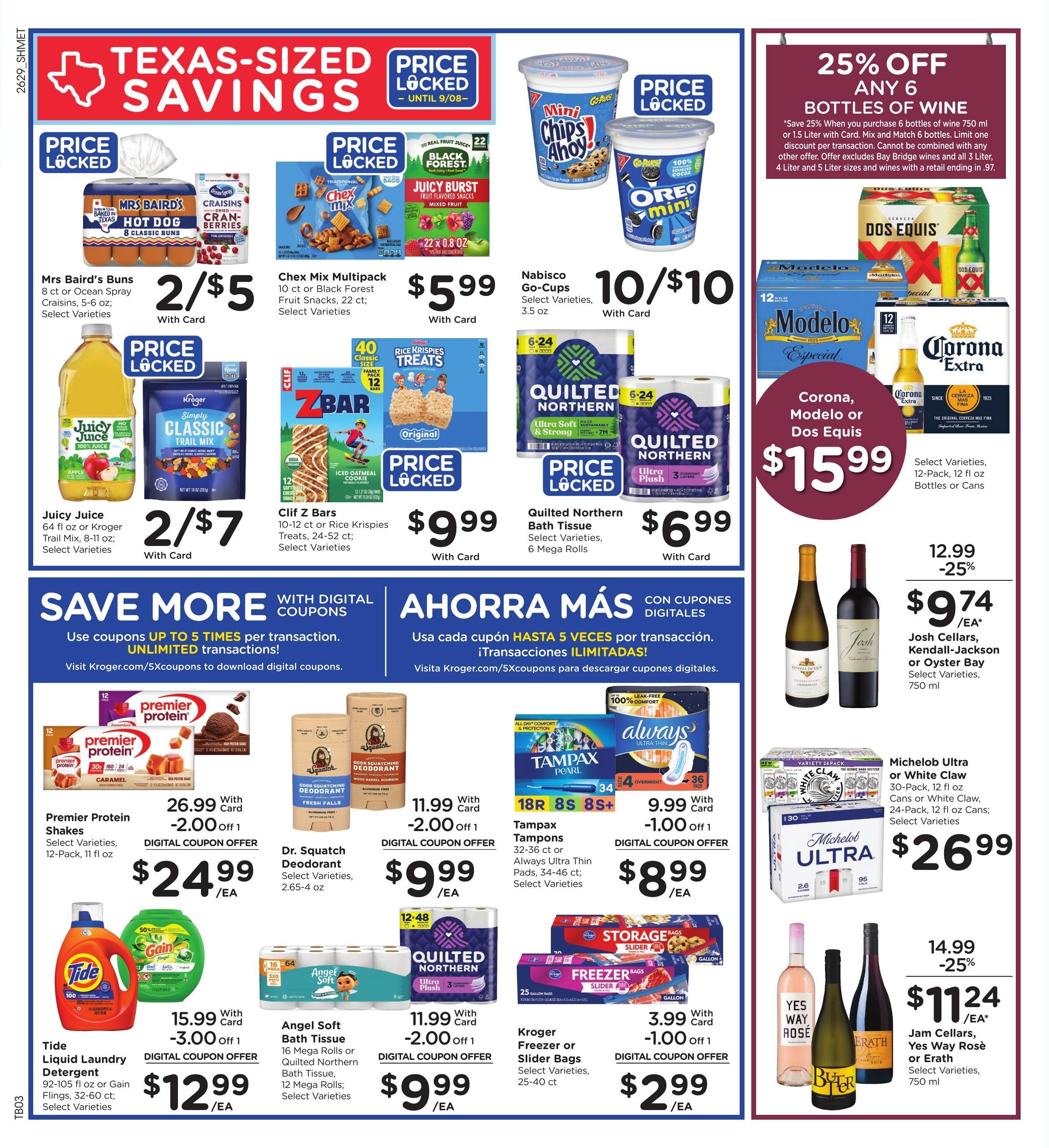 Kroger (College Station Area, TX) Weekly Ad August 19 - 25, 2026