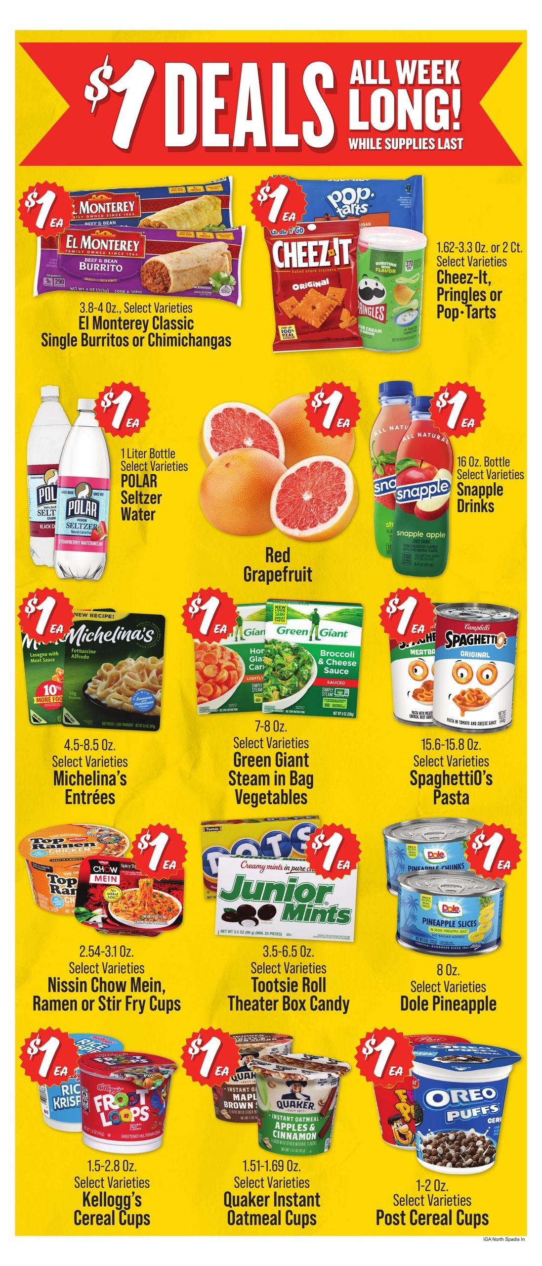 IGA (Alpha–Fairborn Area, OH) Weekly Ad August 19 - 25, 2026