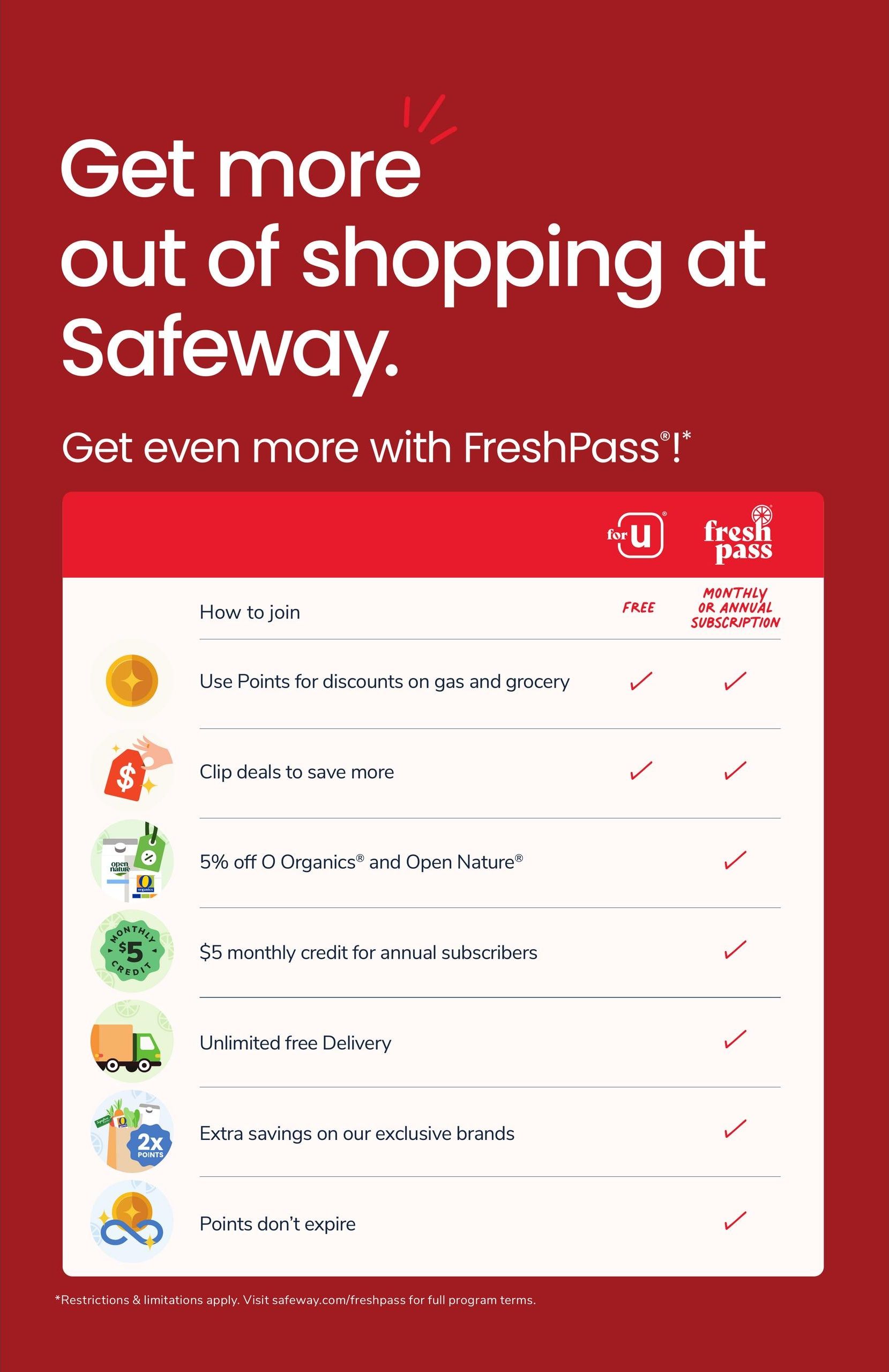 Safeway (Ignacio Area, CO) Weekly Ad August 19 - 25, 2026