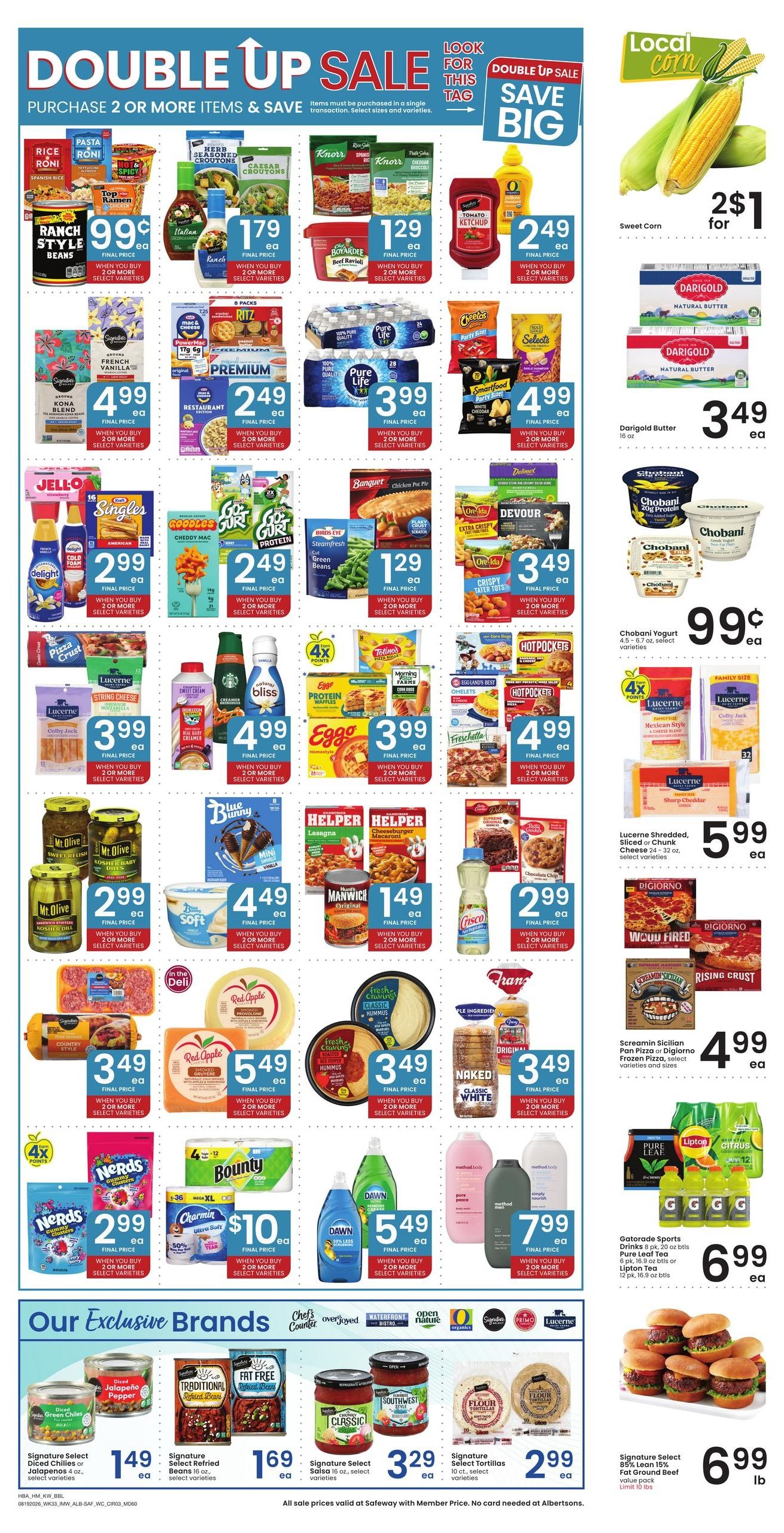 Safeway (Bozeman Area, MT) Weekly Ad August 19 - 25, 2026