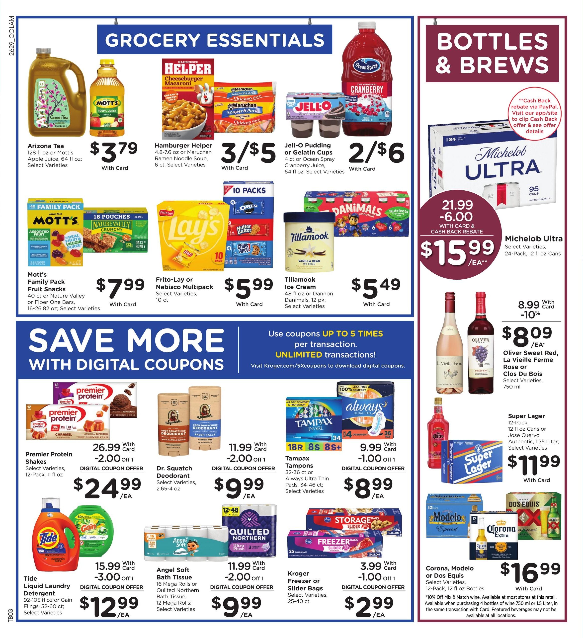 Kroger (Clinton Area, MI) Weekly Ad August 19 - 25, 2026