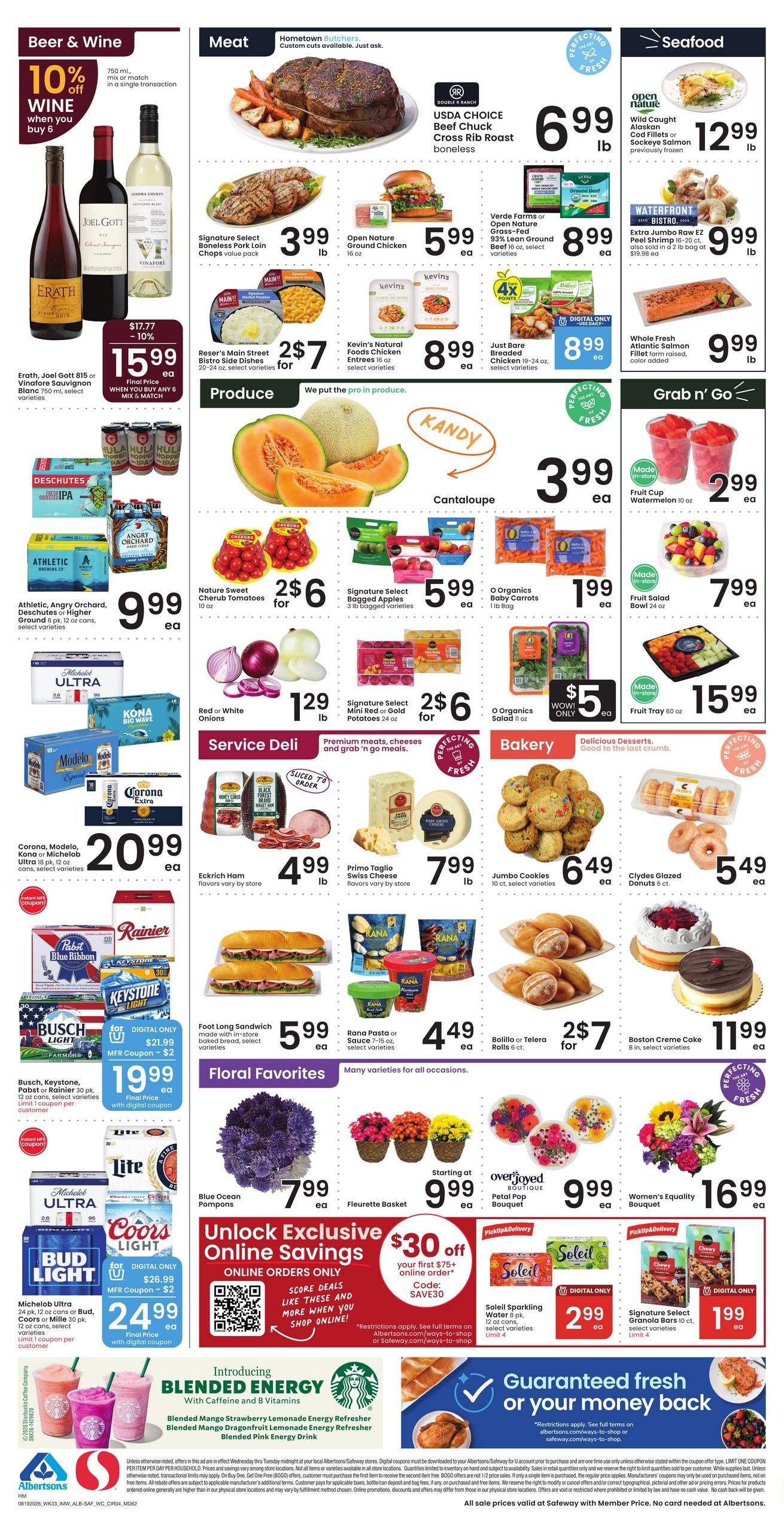 Safeway (Hamilton Area, MT) Weekly Ad August 19 - 25, 2026