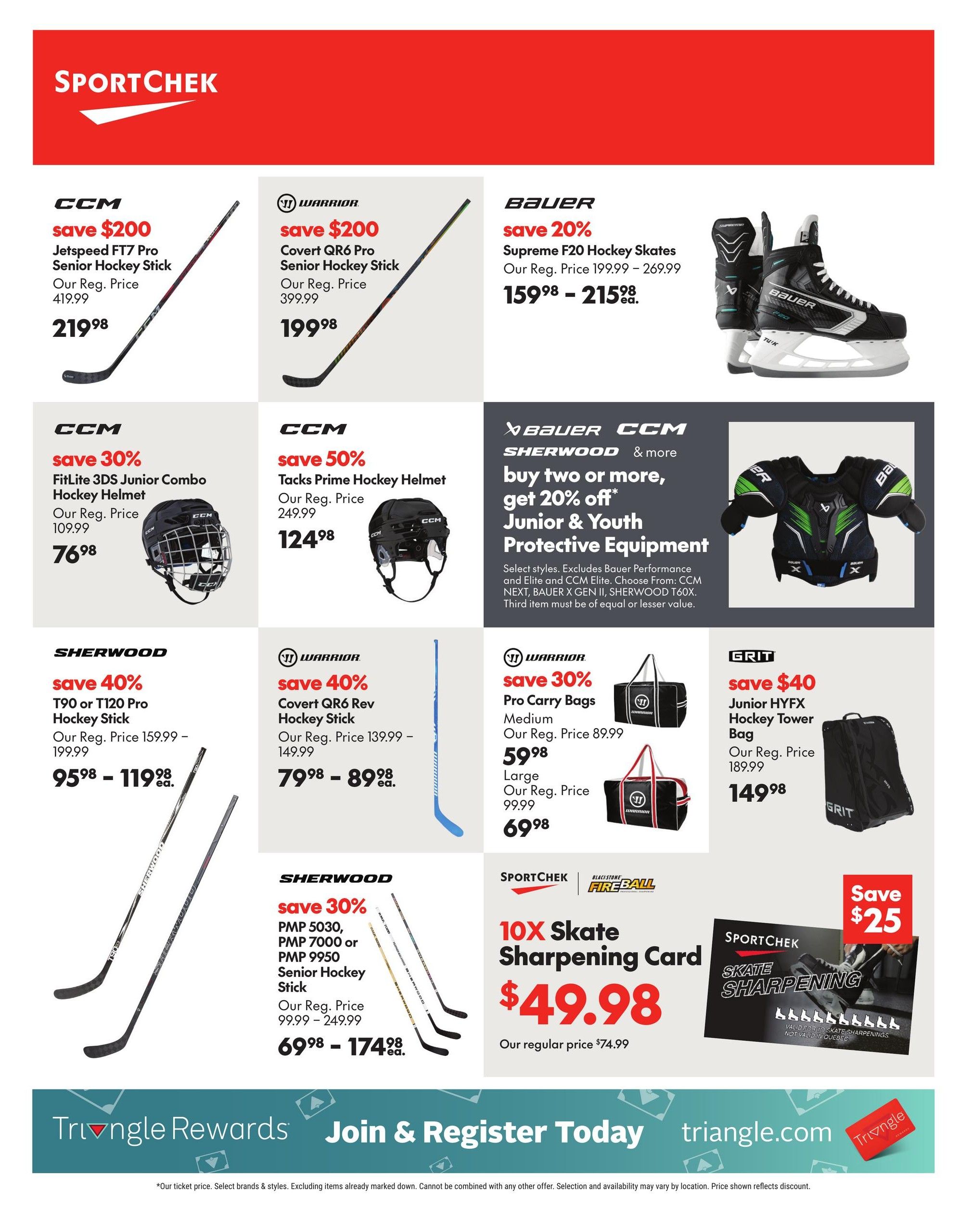 Sport Chek Flyer August 20 to September 9