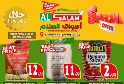 Al-Salam Supermarket Flyer August 18 to 24