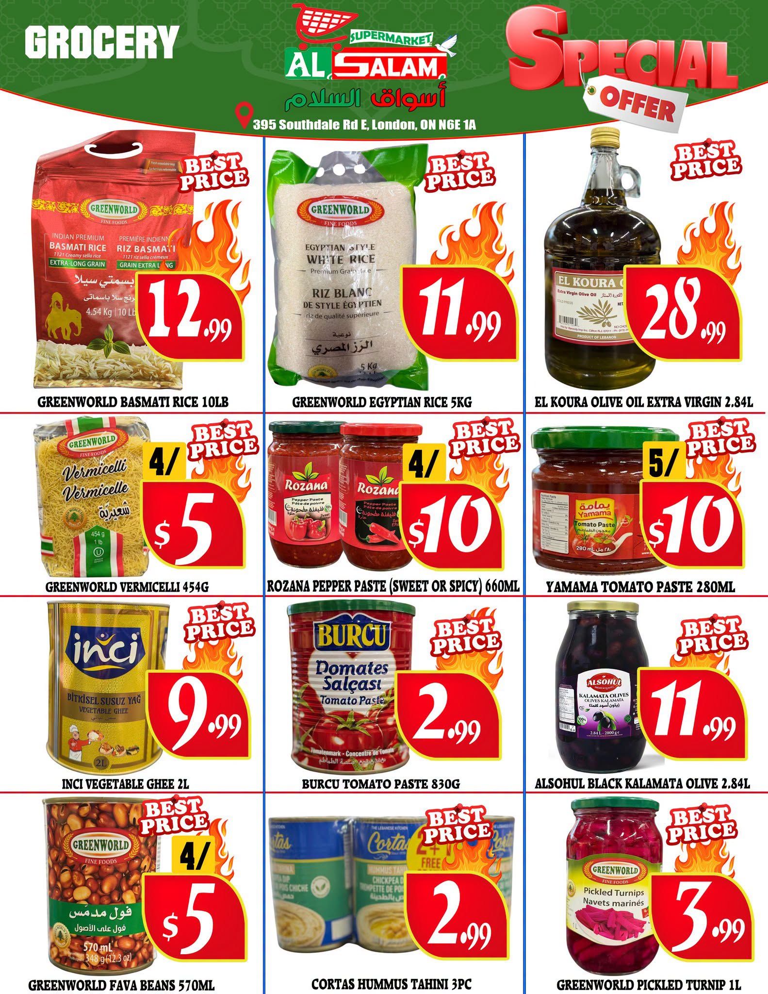 Al-Salam Supermarket Flyer August 18 to 24