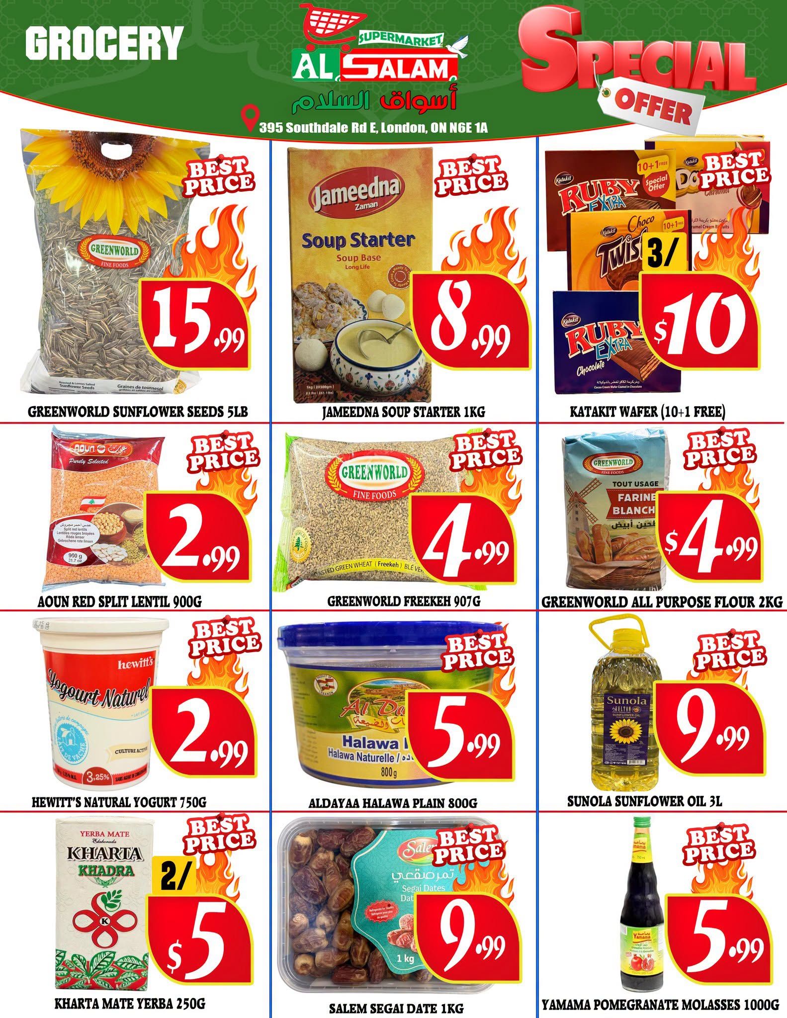Al-Salam Supermarket Flyer August 18 to 24