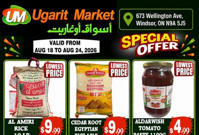 Ugarit Market Flyer August 18 to 24