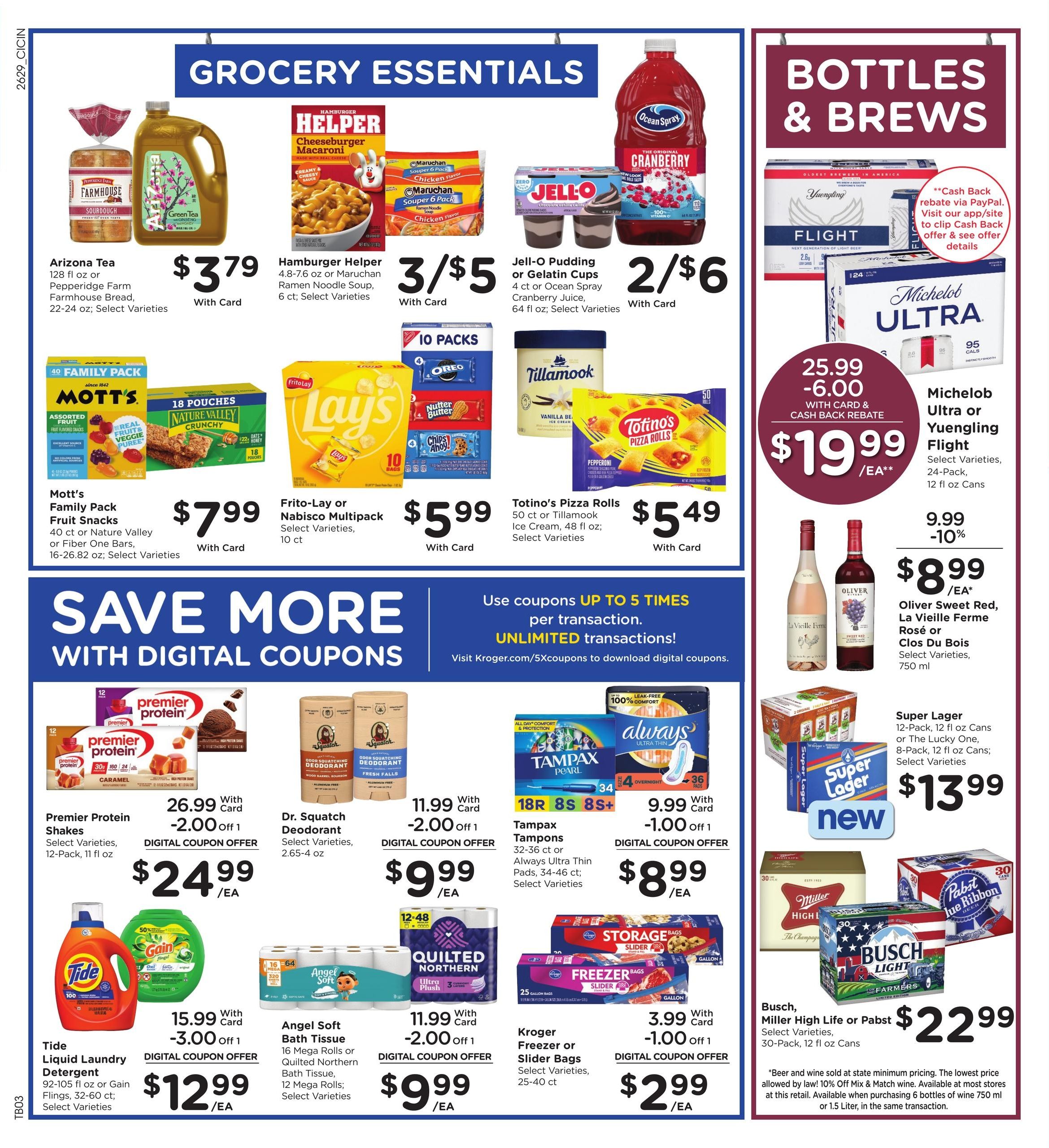 Kroger (Van Wert Area, OH) Weekly Ad August 19 - 25, 2026