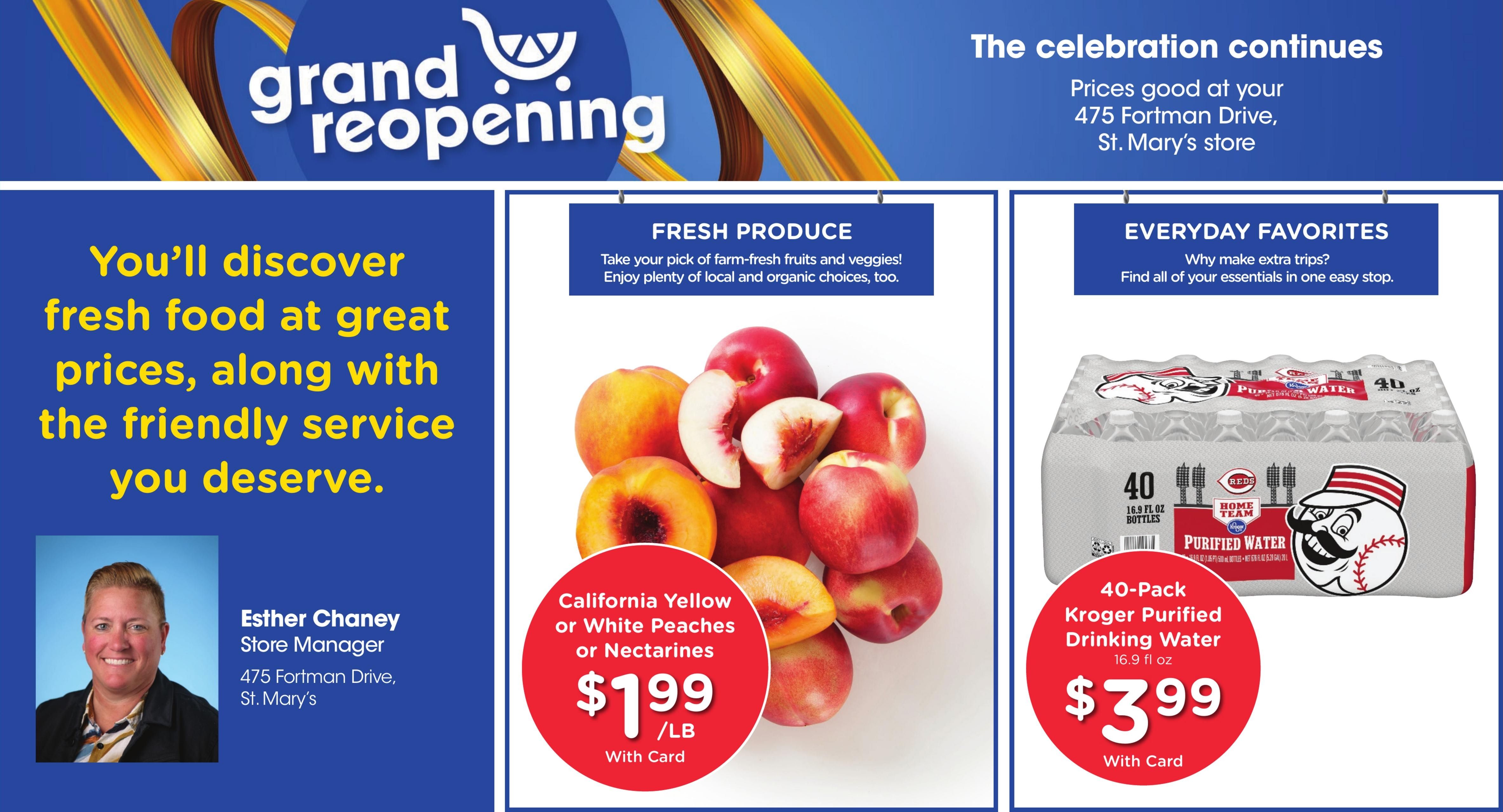 Kroger (Van Wert Area, OH) Weekly Ad August 19 - 25, 2026