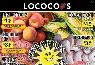 Lococo's Flyer August 19 to 23