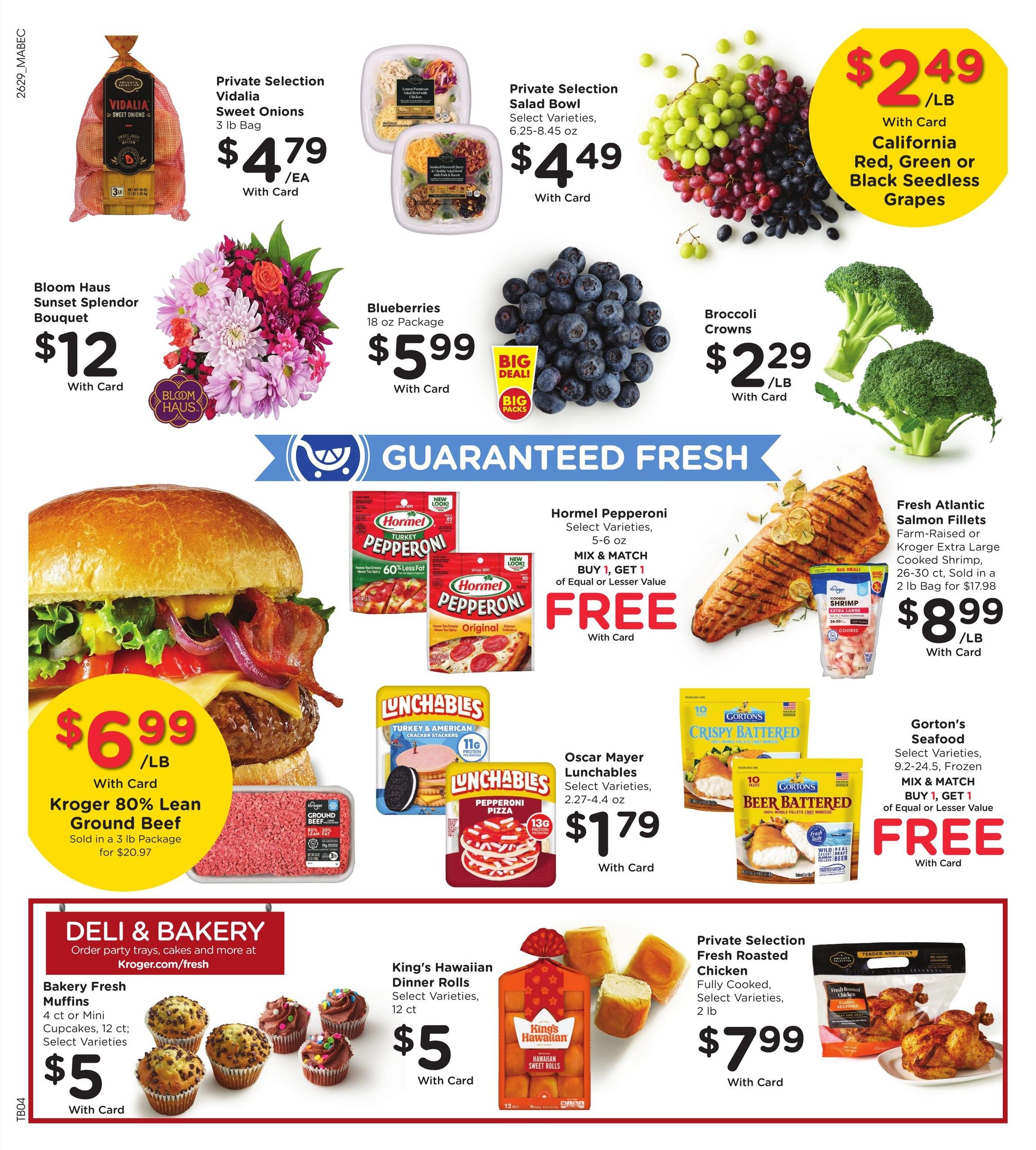 Kroger (Lewisburg Area, WV) Weekly Ad August 19 - 25, 2026