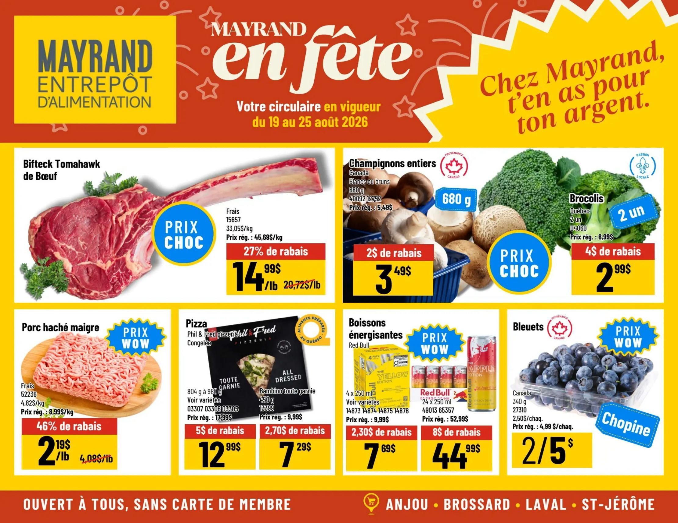 Mayrand Flyer August 19 to 25