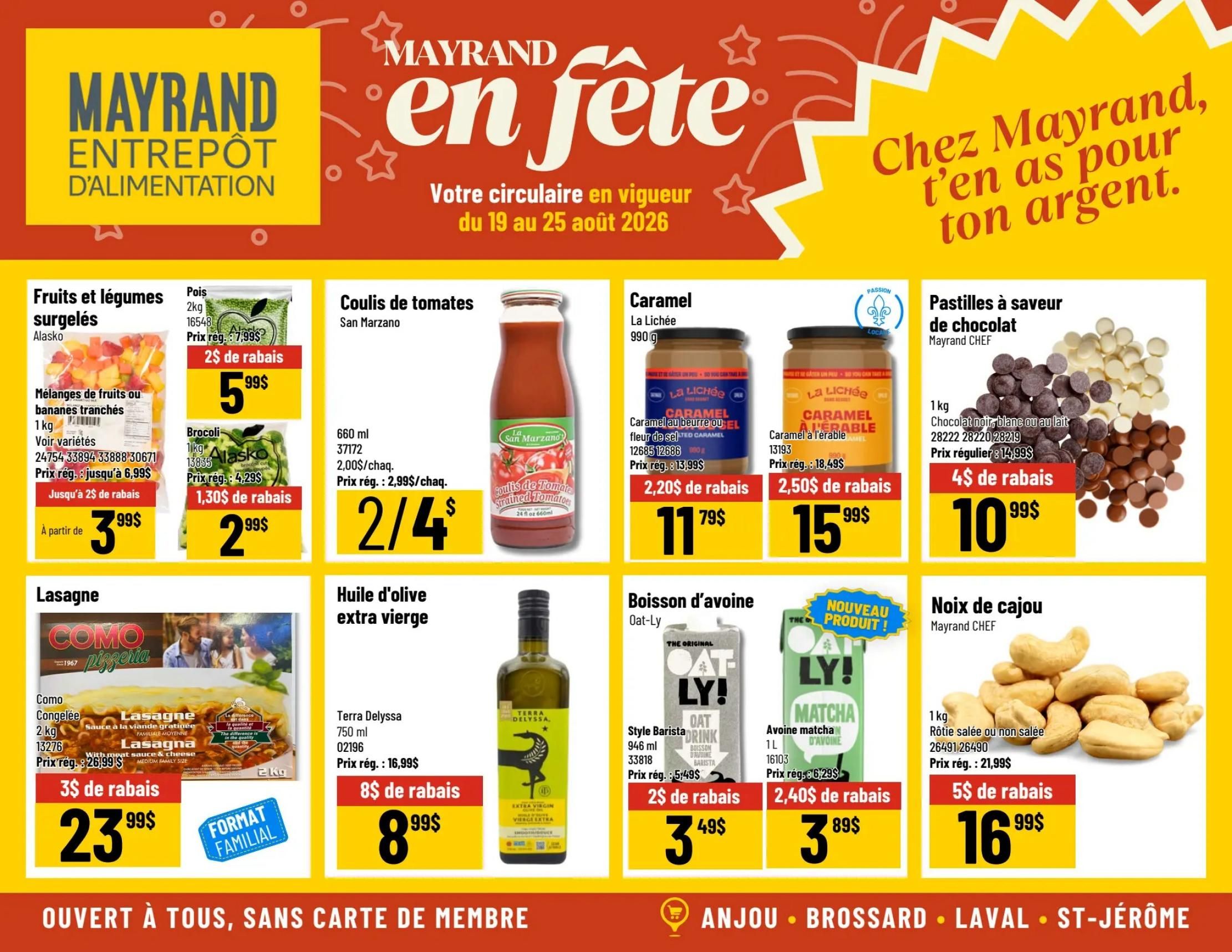 Mayrand Flyer August 19 to 25