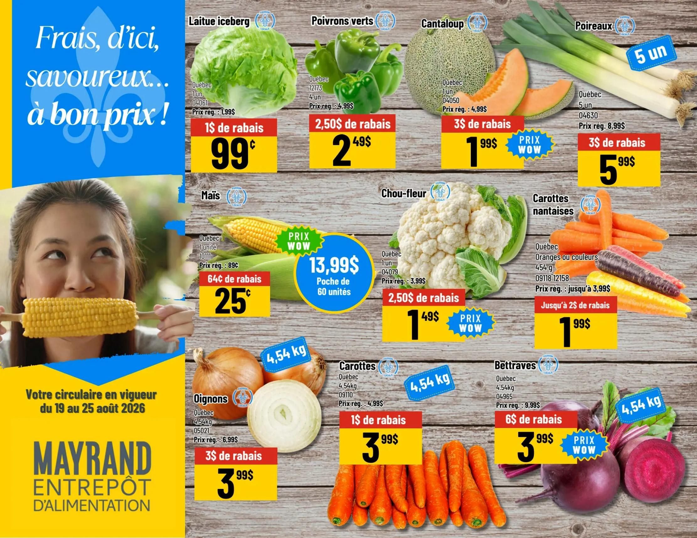 Mayrand Flyer August 19 to 25