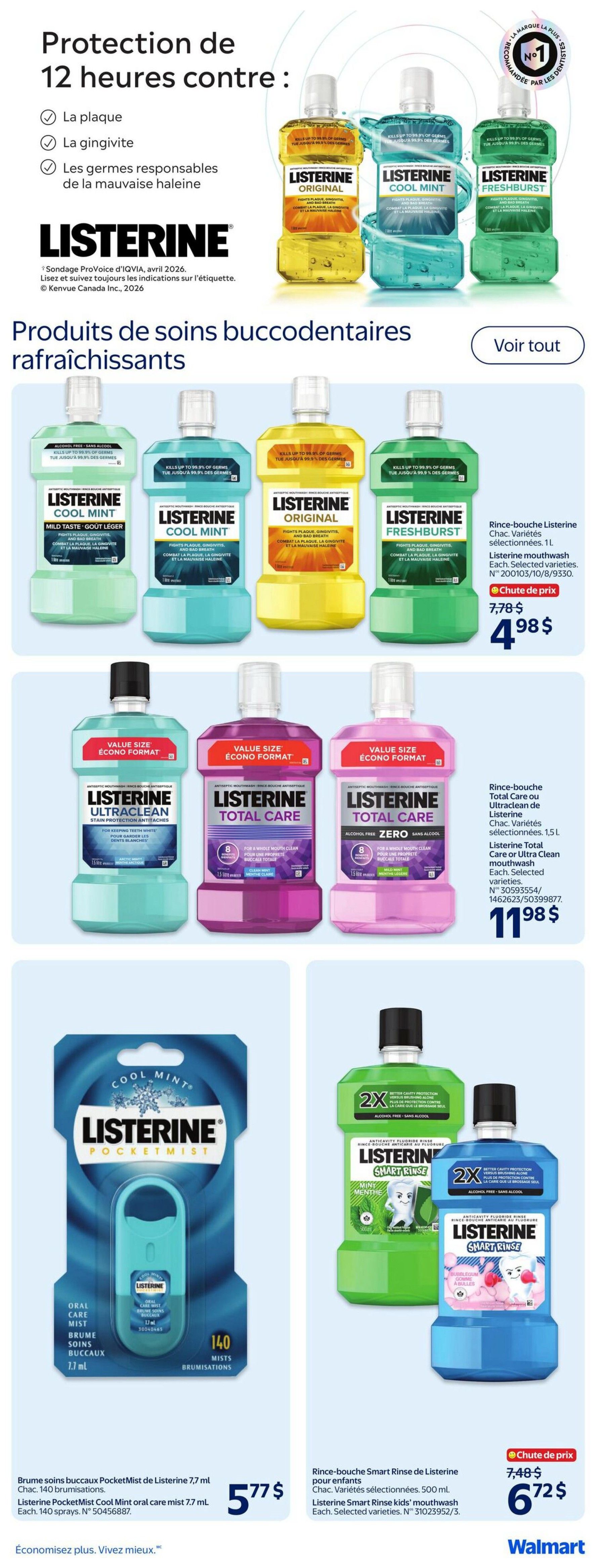 Walmart (QC) Flyer August 20 to 26