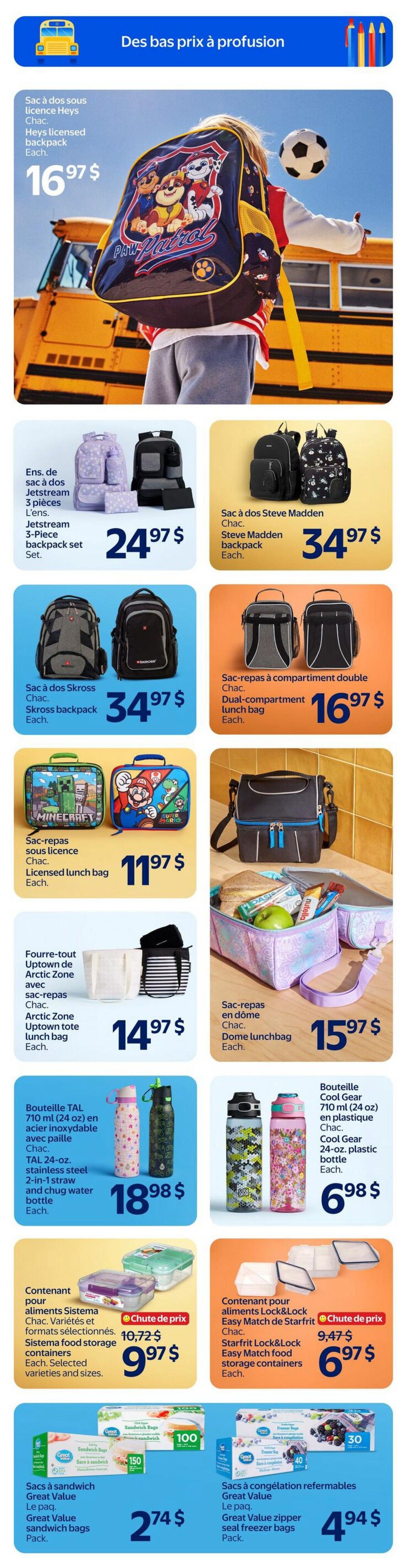 Walmart (QC) Flyer August 20 to 26