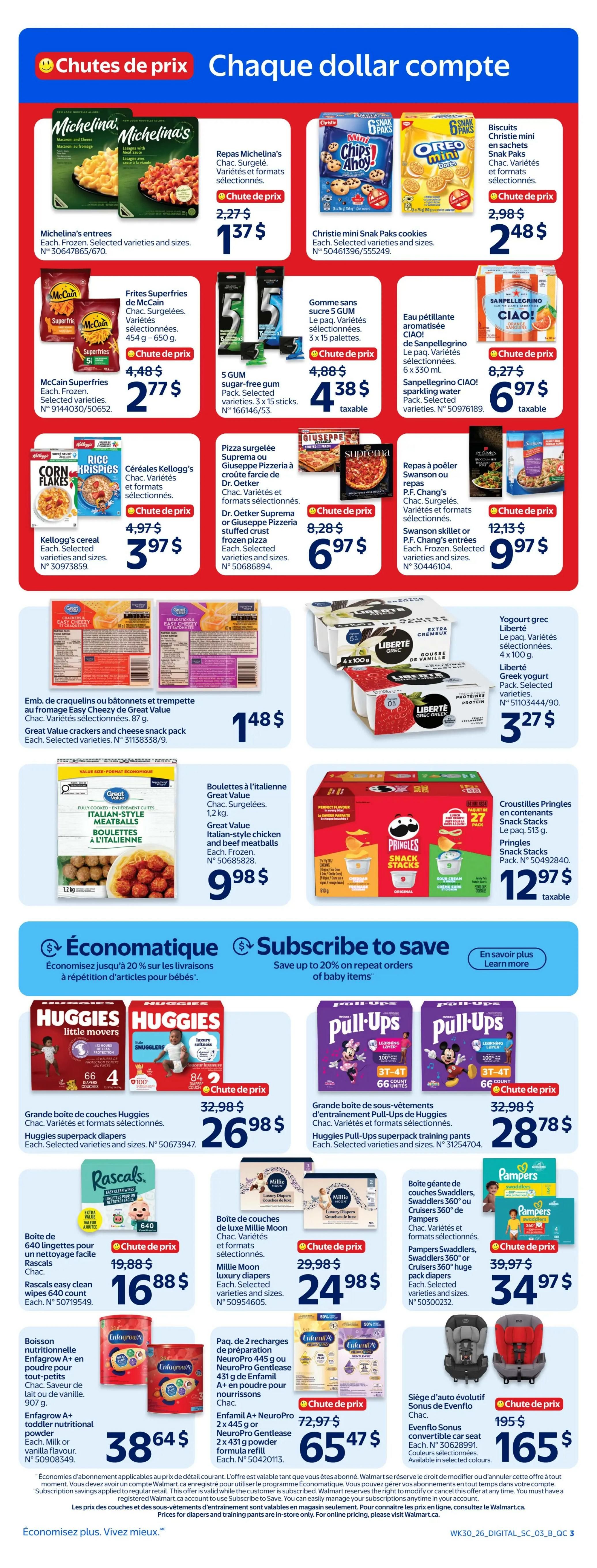 Walmart (QC) Flyer August 20 to 26