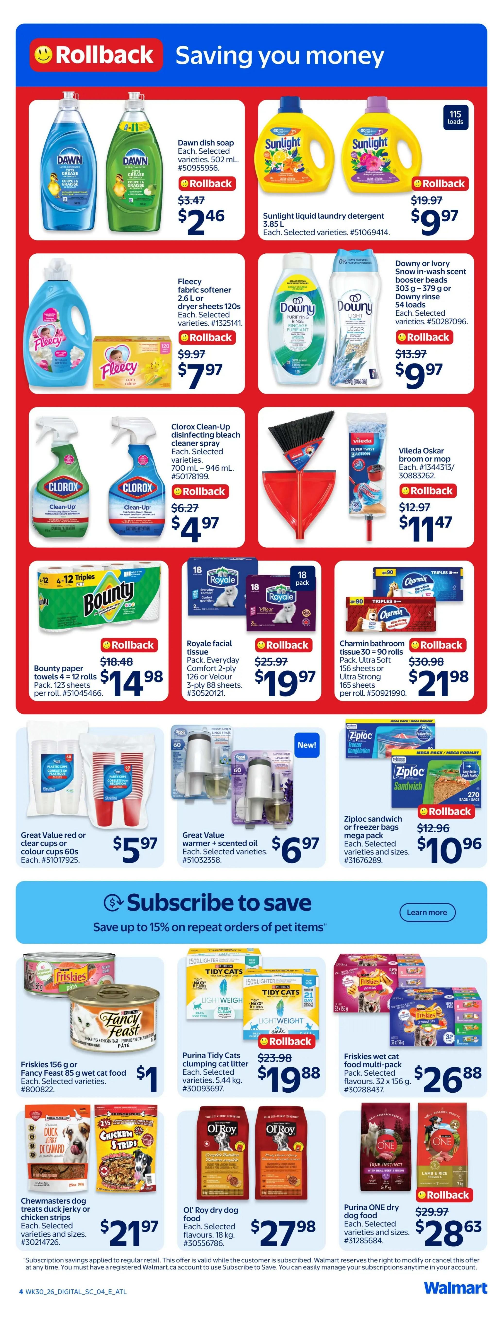 Walmart (Atlantic) Flyer August 20 to 26