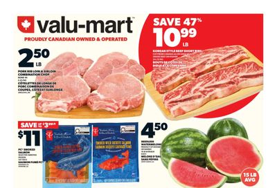 Valu-mart Flyer August 20 to 26