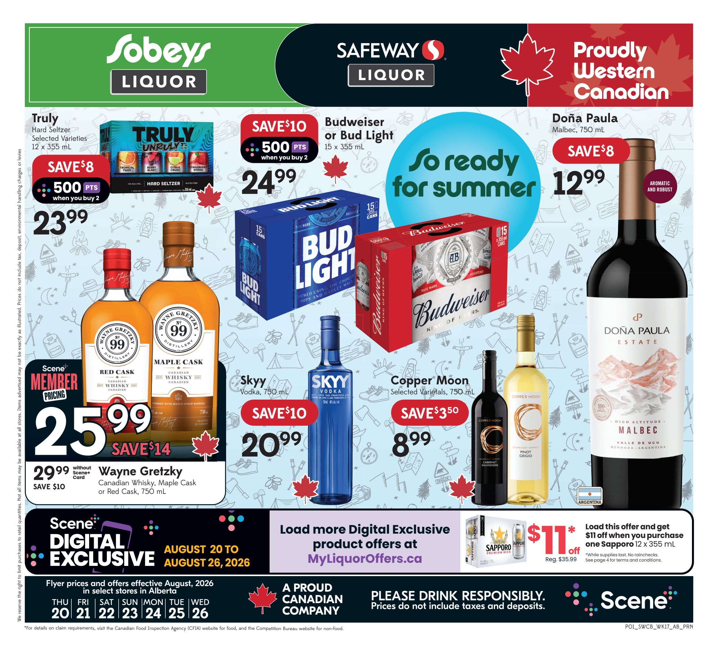 Sobeys/Safeway (AB) SWCB Flyer August 20 to 26