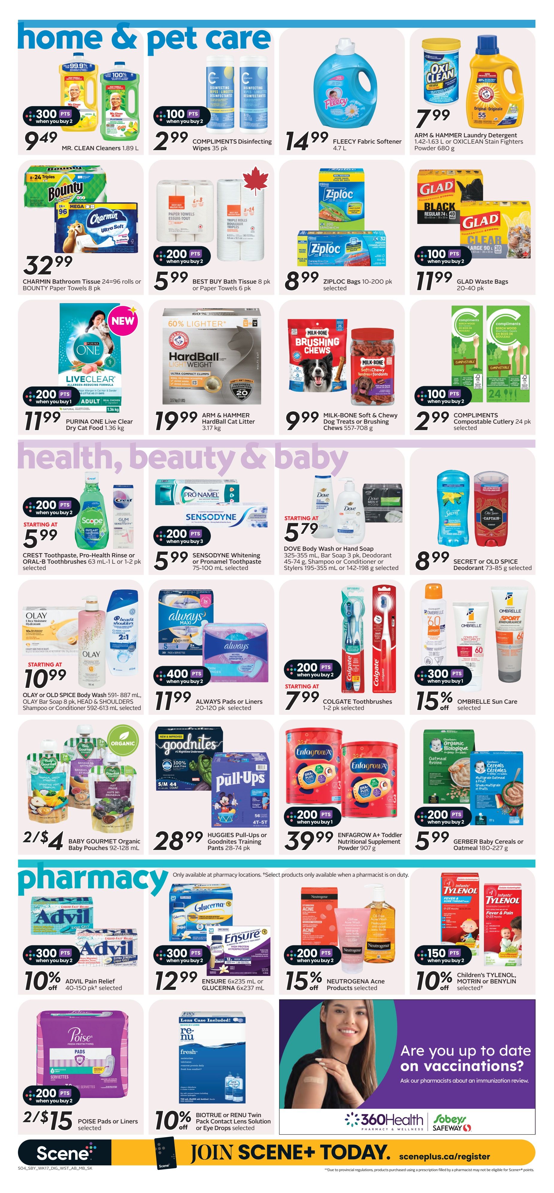 Sobeys/Safeway (SK & MB) Flyer August 20 to 26