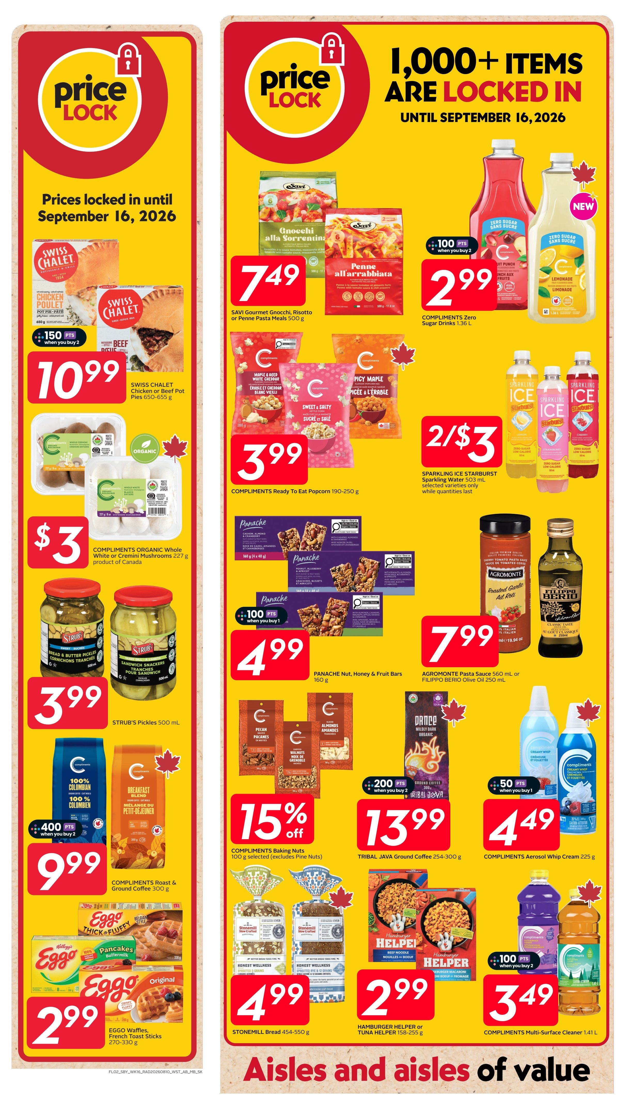 Sobeys/Safeway (SK & MB) Flyer August 20 to 26