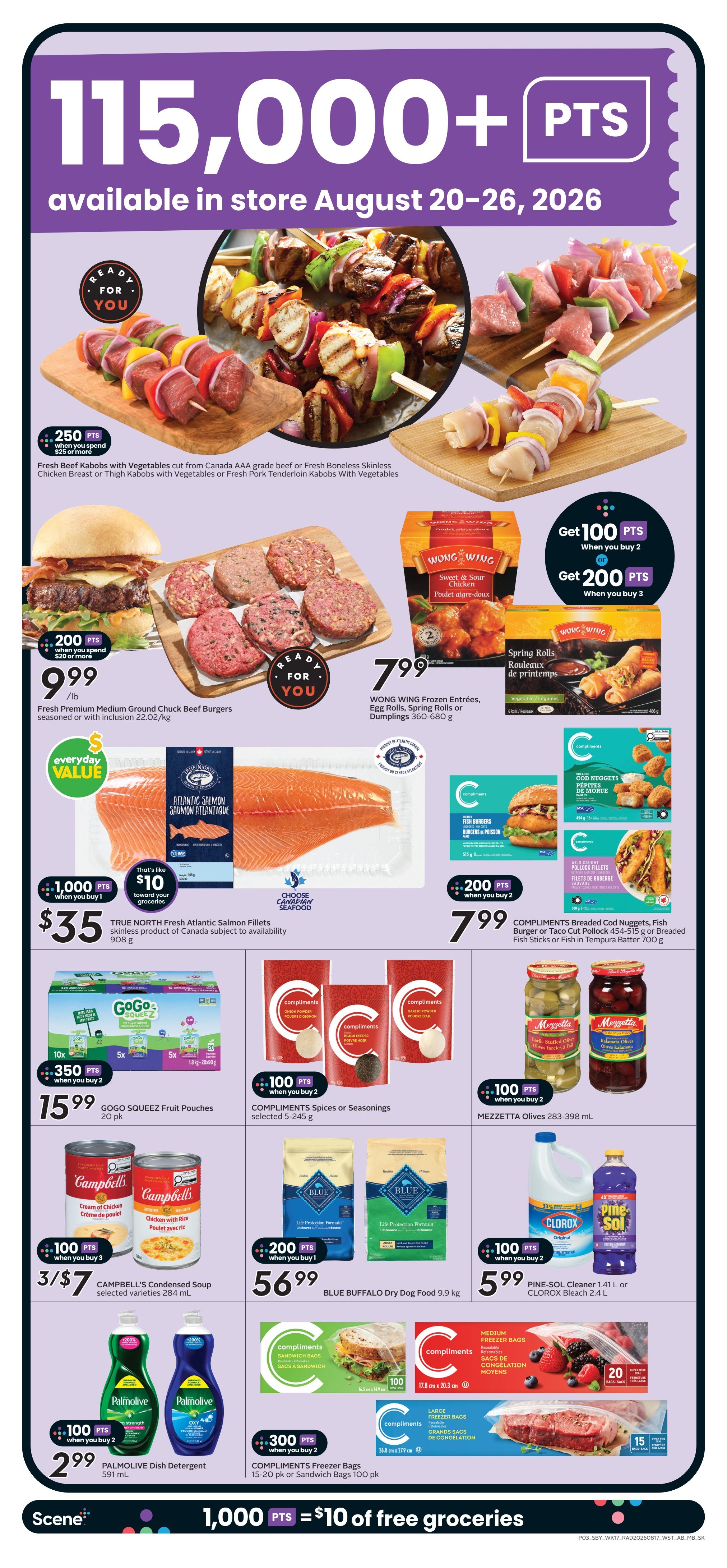 Sobeys/Safeway (SK & MB) Flyer August 20 to 26