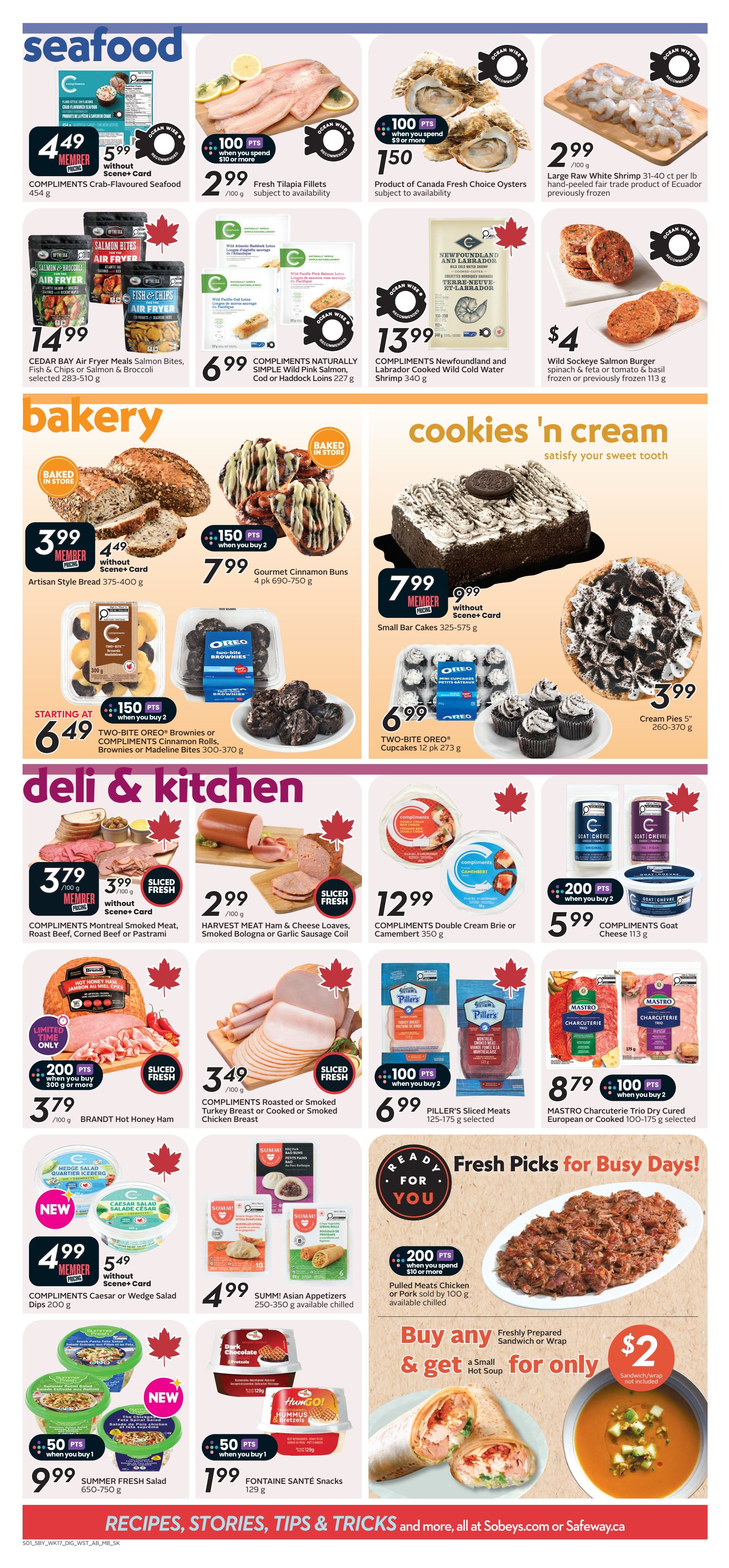 Sobeys/Safeway (SK & MB) Flyer August 20 to 26