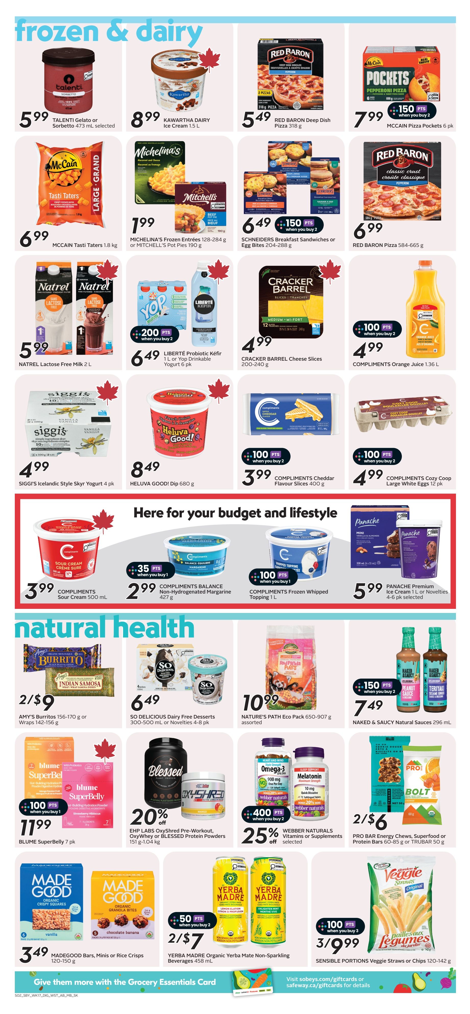 Sobeys/Safeway (SK & MB) Flyer August 20 to 26