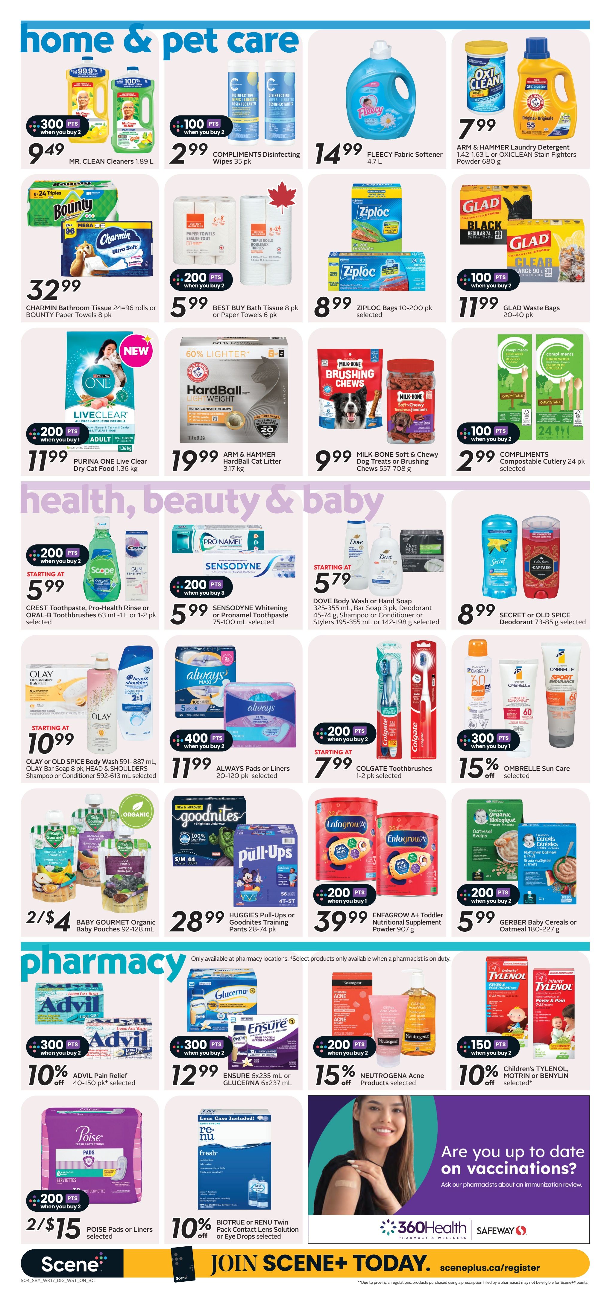 Safeway (BC) Flyer August 20 to 26