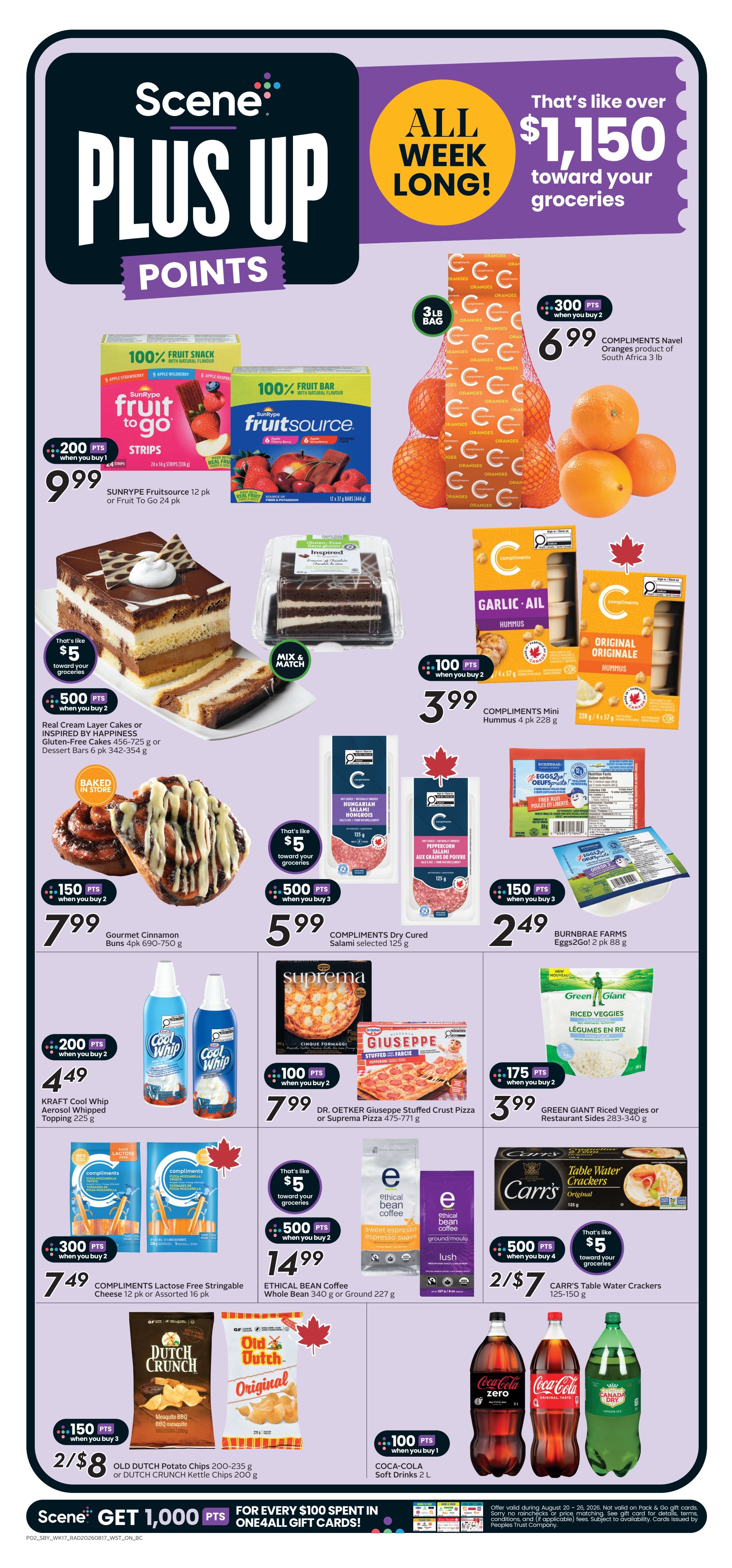Safeway (BC) Flyer August 20 to 26
