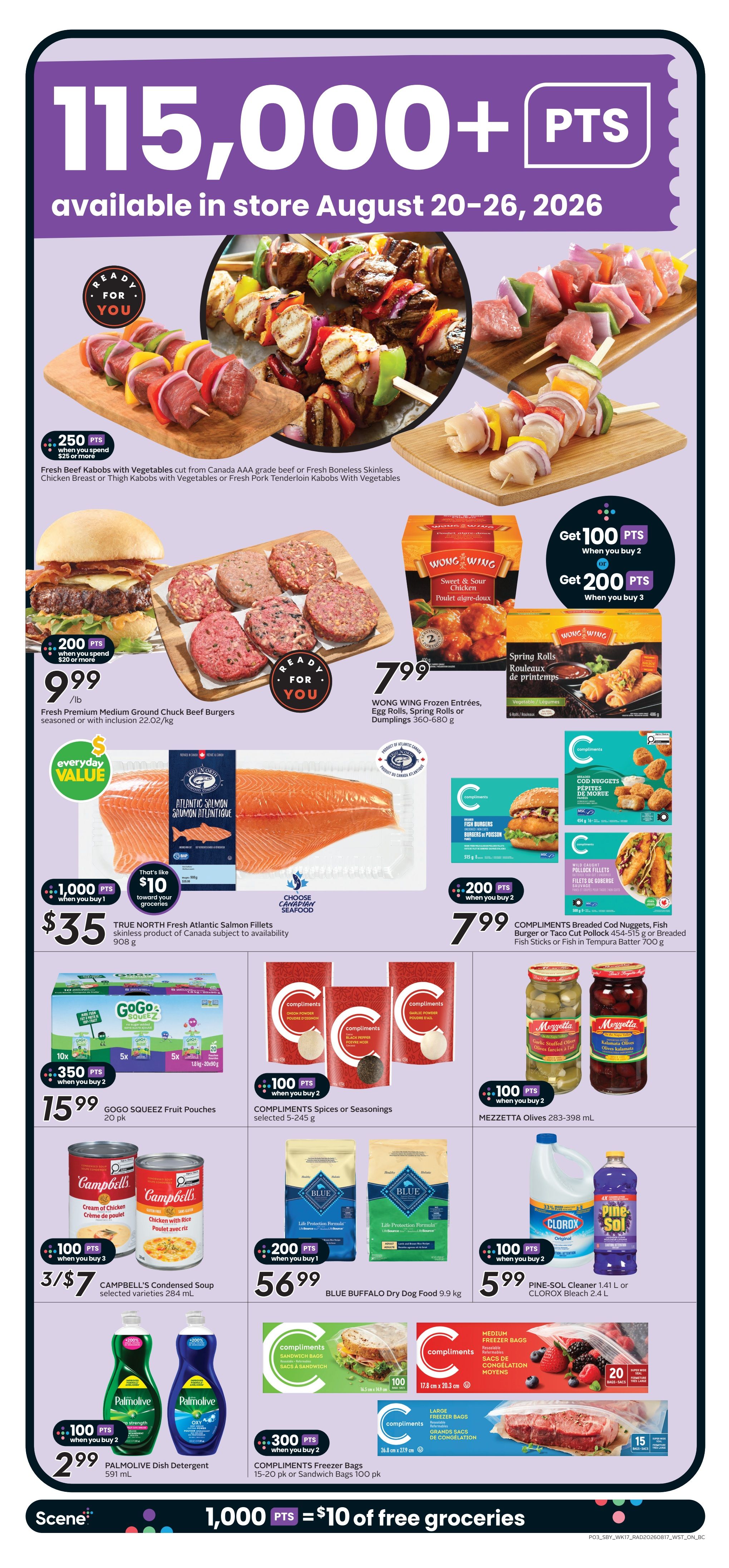 Safeway (BC) Flyer August 20 to 26